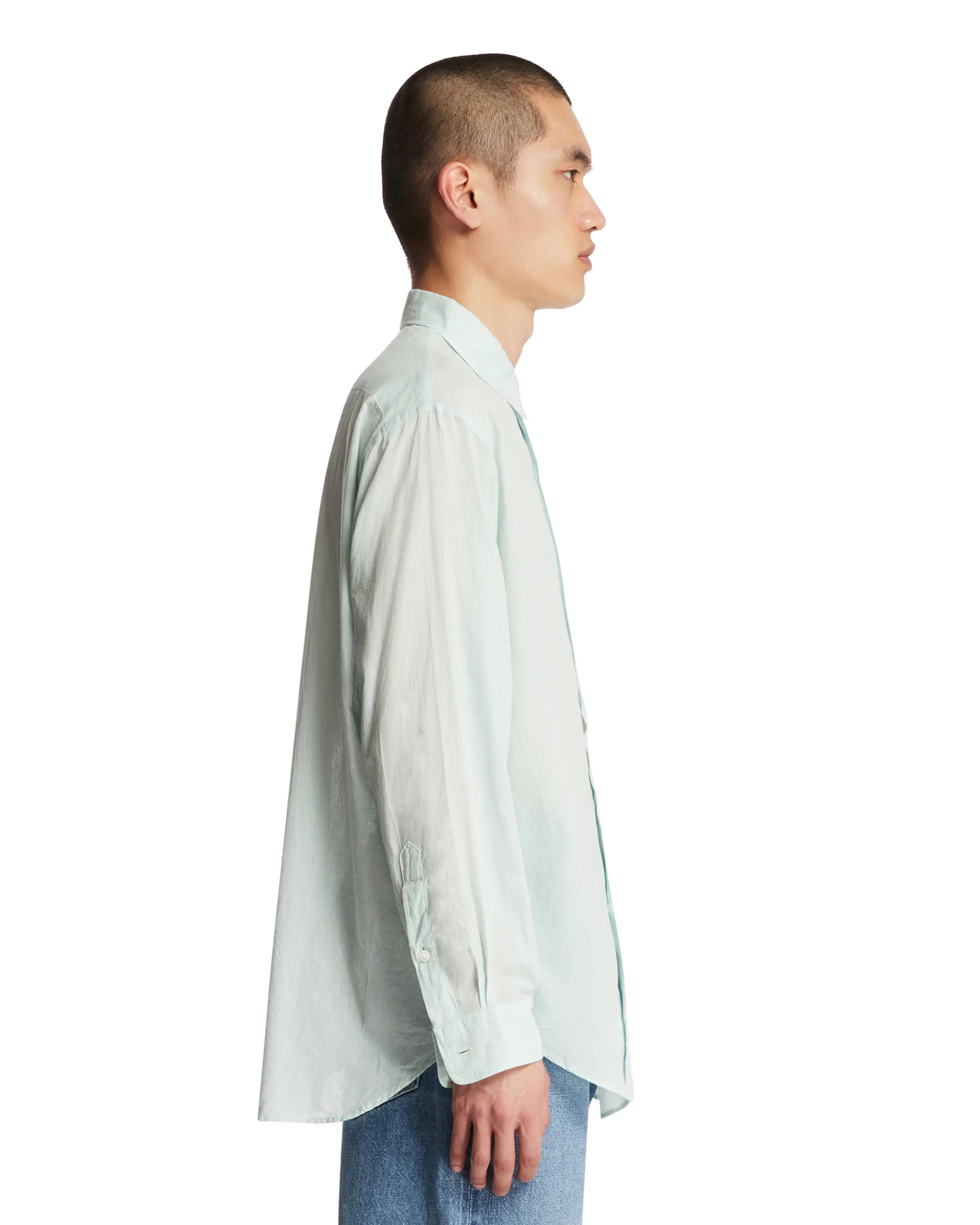 Camicia In Cotone Verde - Image 4