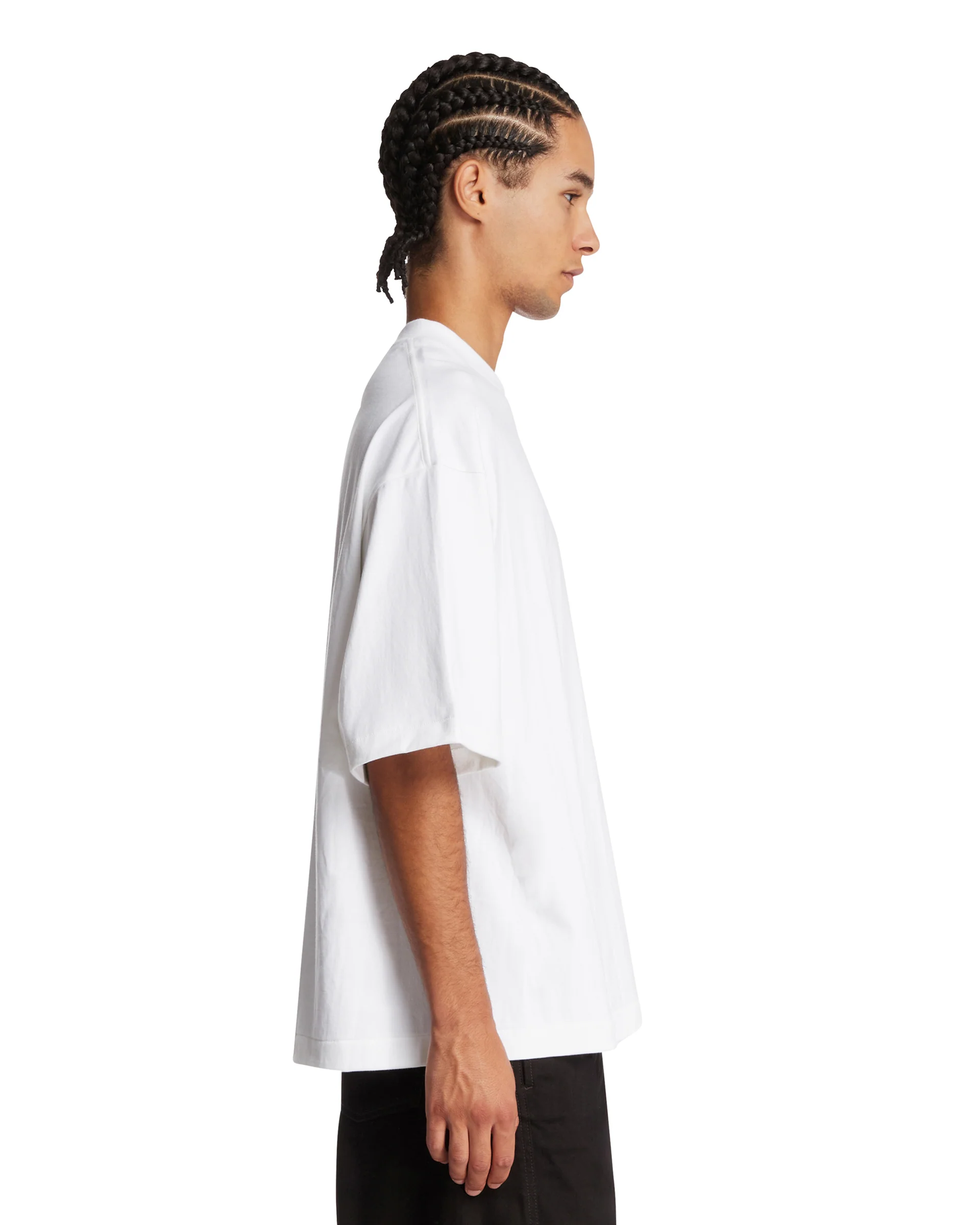 T-Shirt In Cotone Bianca - Image 4