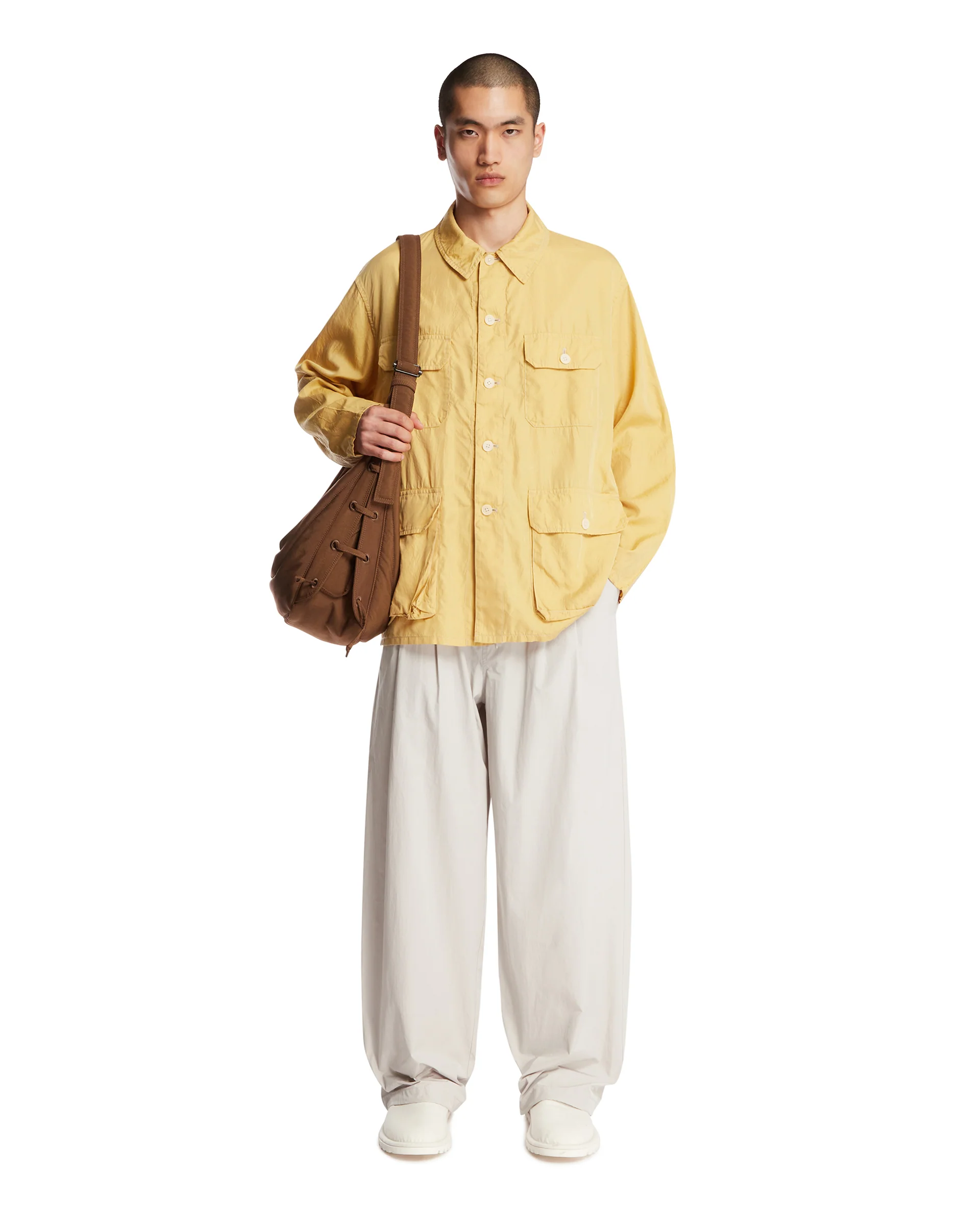 Camicia Multitasche Gialla - Image 3