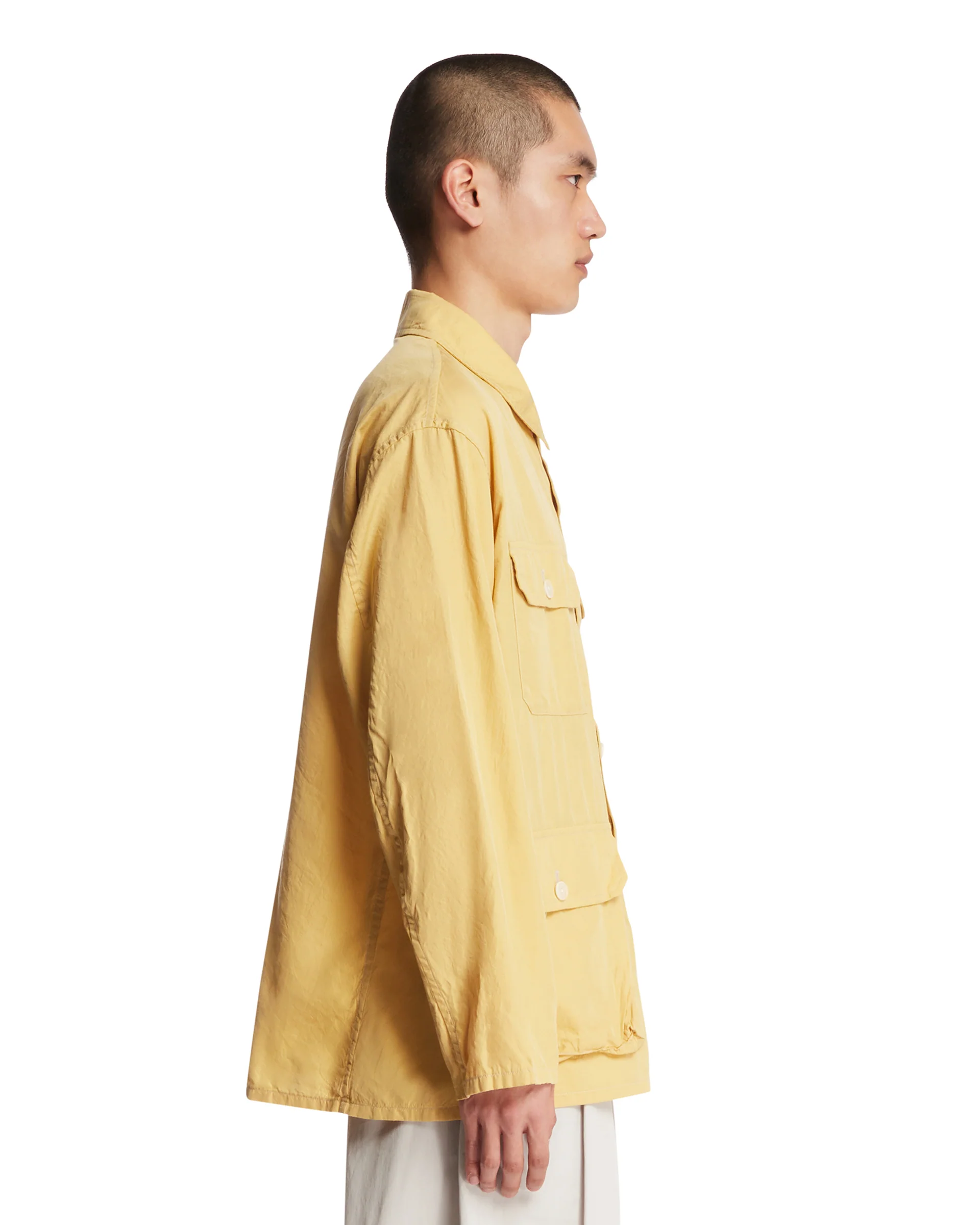 Camicia Multitasche Gialla - Image 4