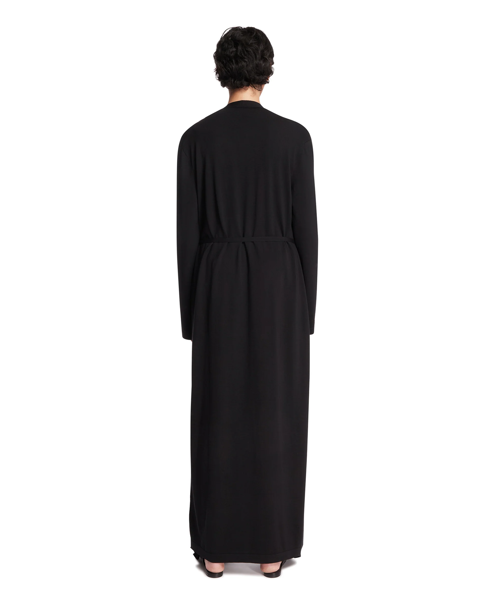 Cardigan Alek Lungo Nero - Image 5