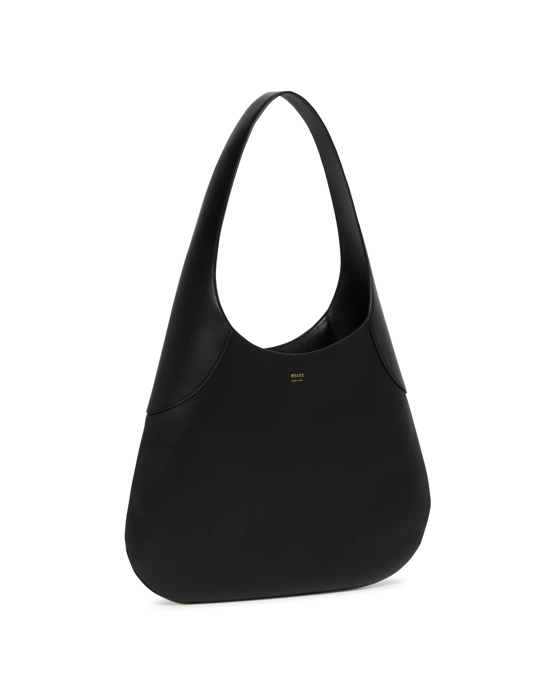 Hobo Bag Joan In Pelle Nera - Image 3