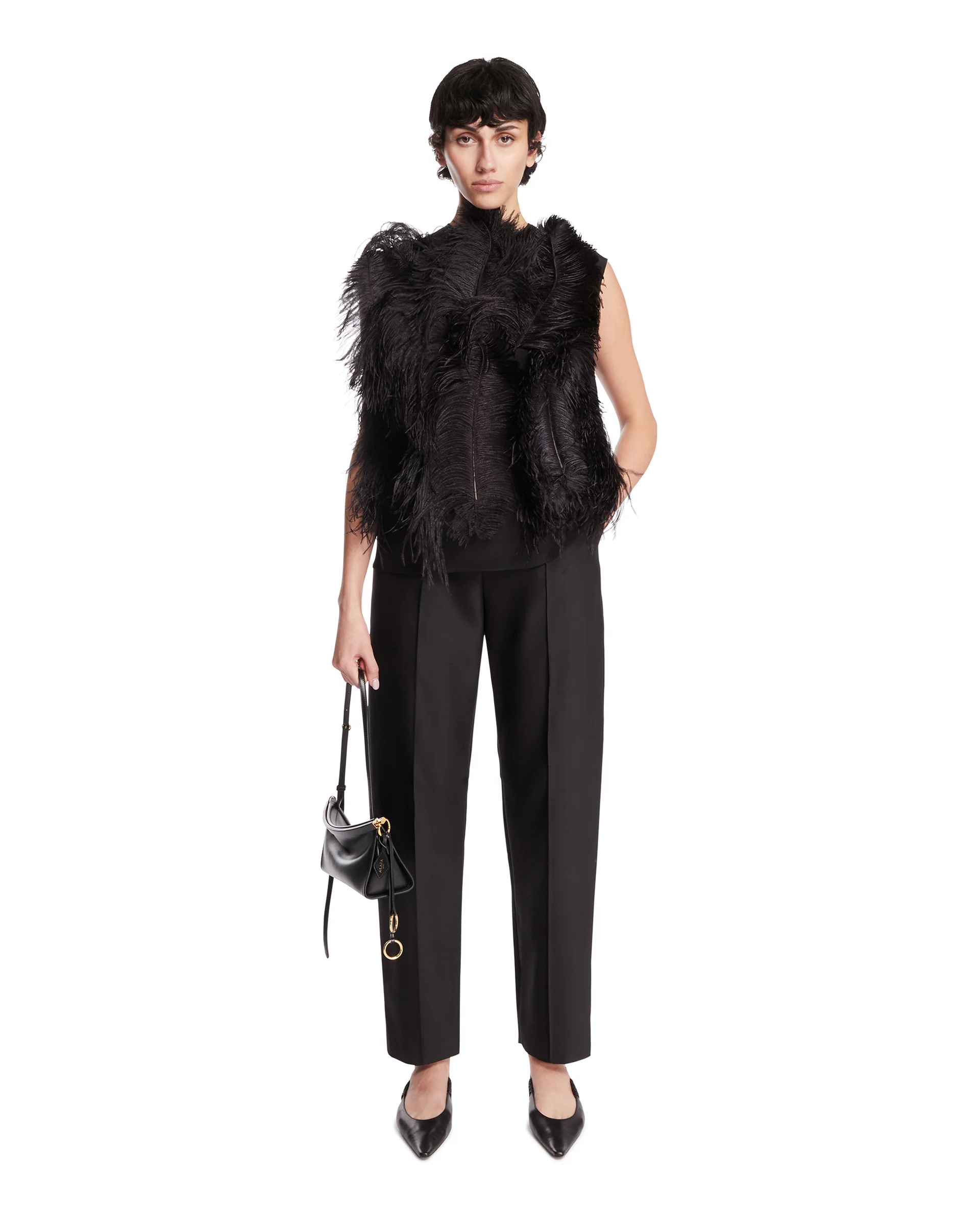Pantaloni Sartoriali Neri - Image 3