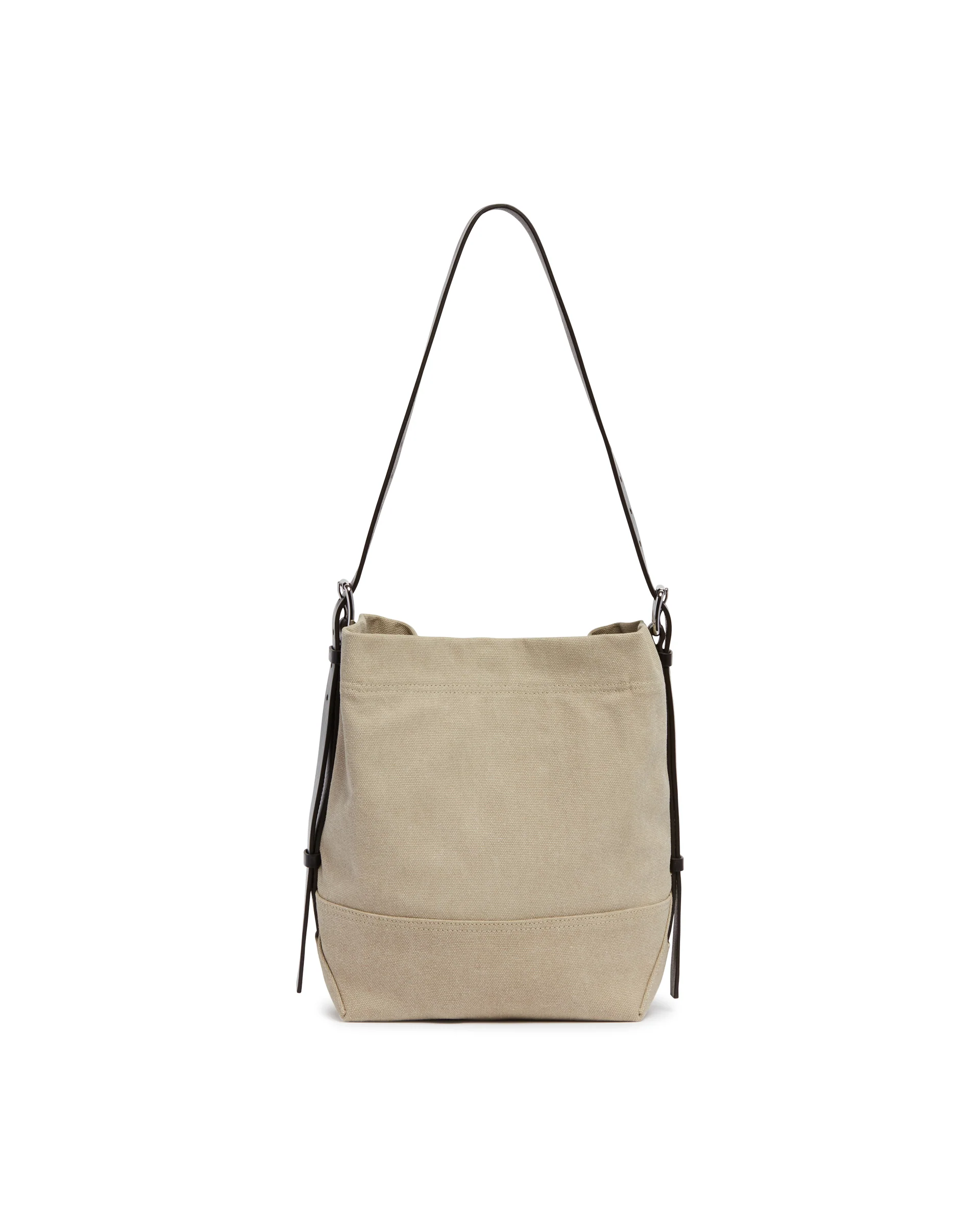 Borsa Belted In Canvas Beige - Image 6