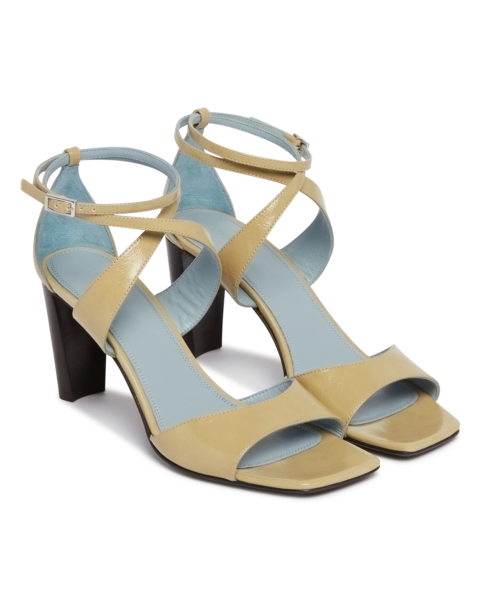 Sandali Con Tacco Beige - Image 3