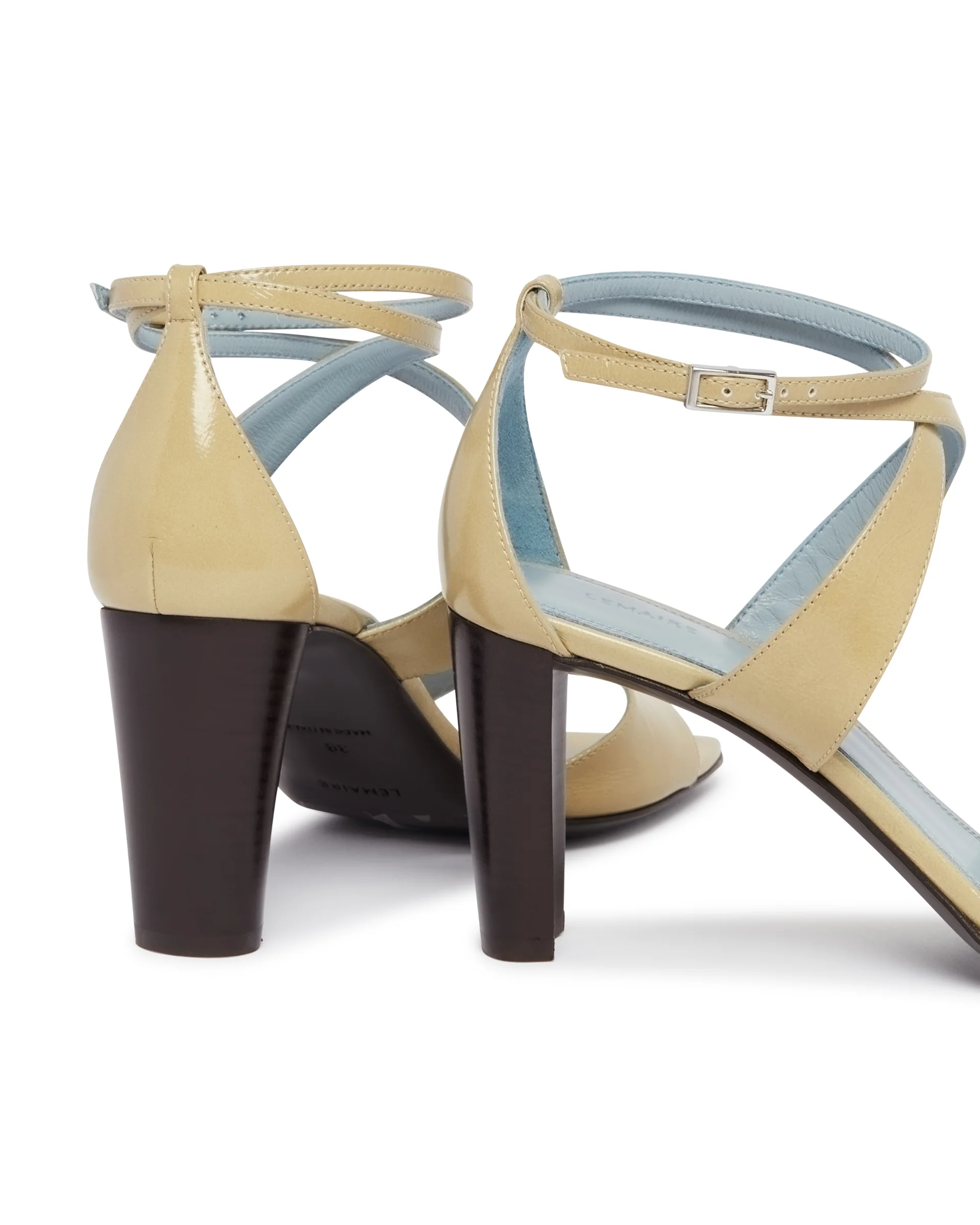 Sandali Con Tacco Beige - Image 6