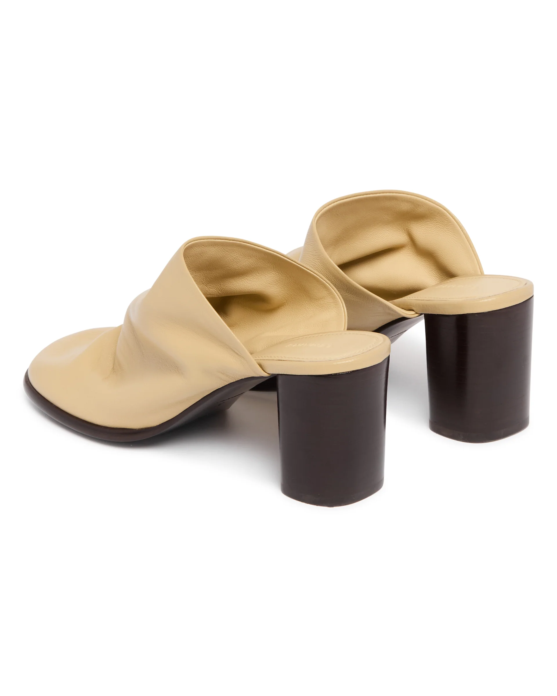 Mules In Pelle Beige - Image 5