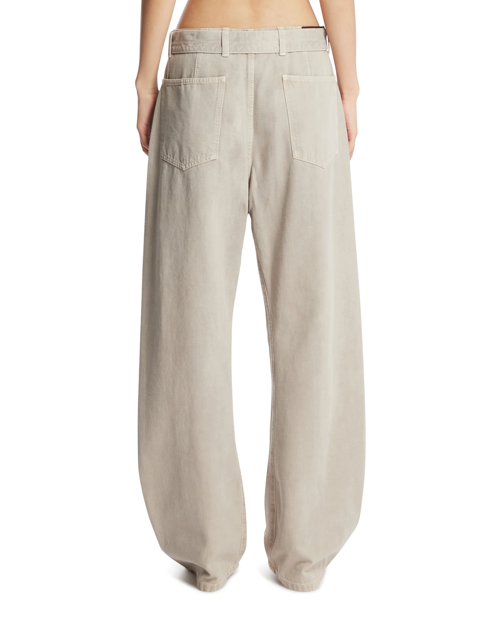 Pantaloni Twisted Beige - Image 5