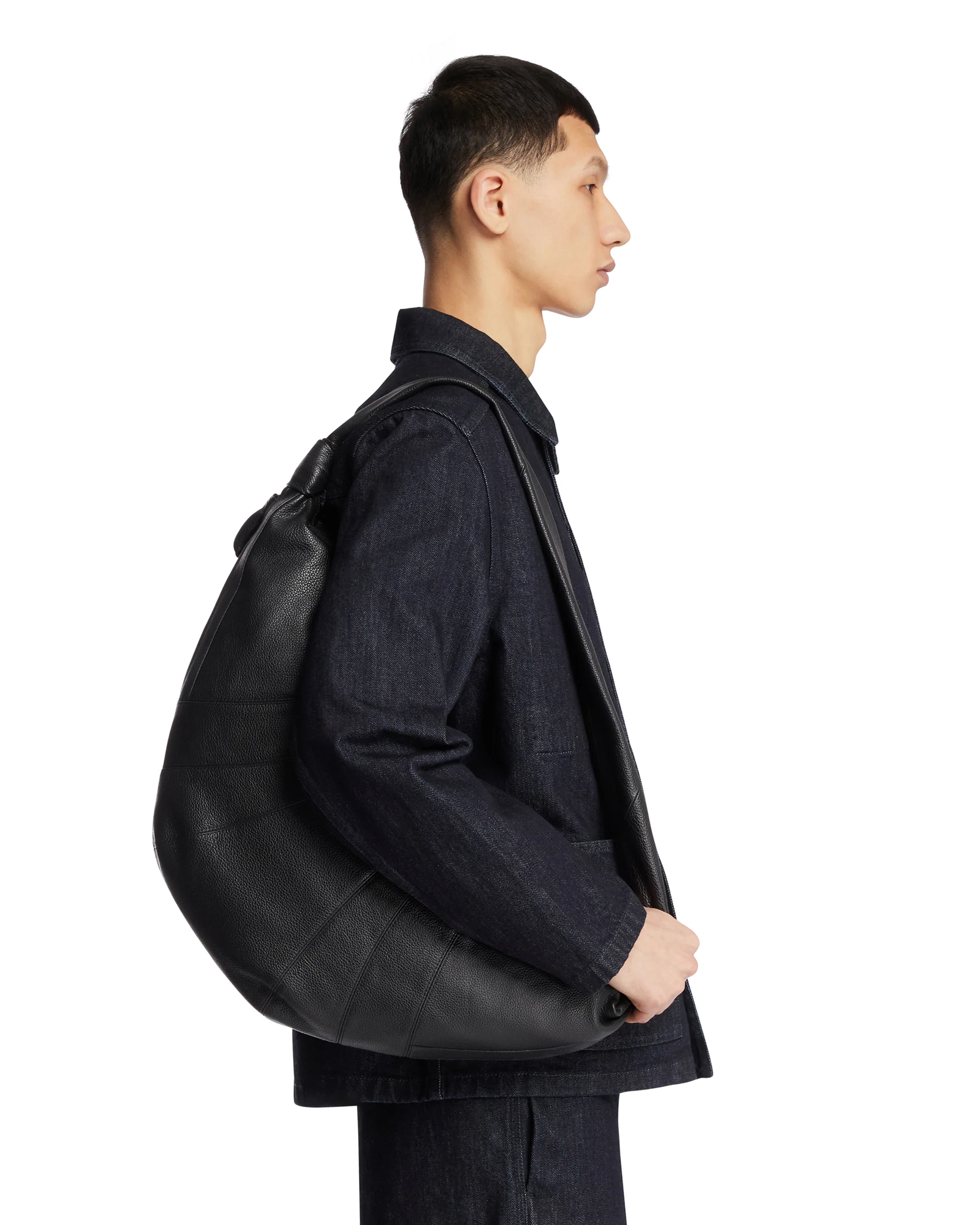 Borsa Croissant Grande Nera - Image 3