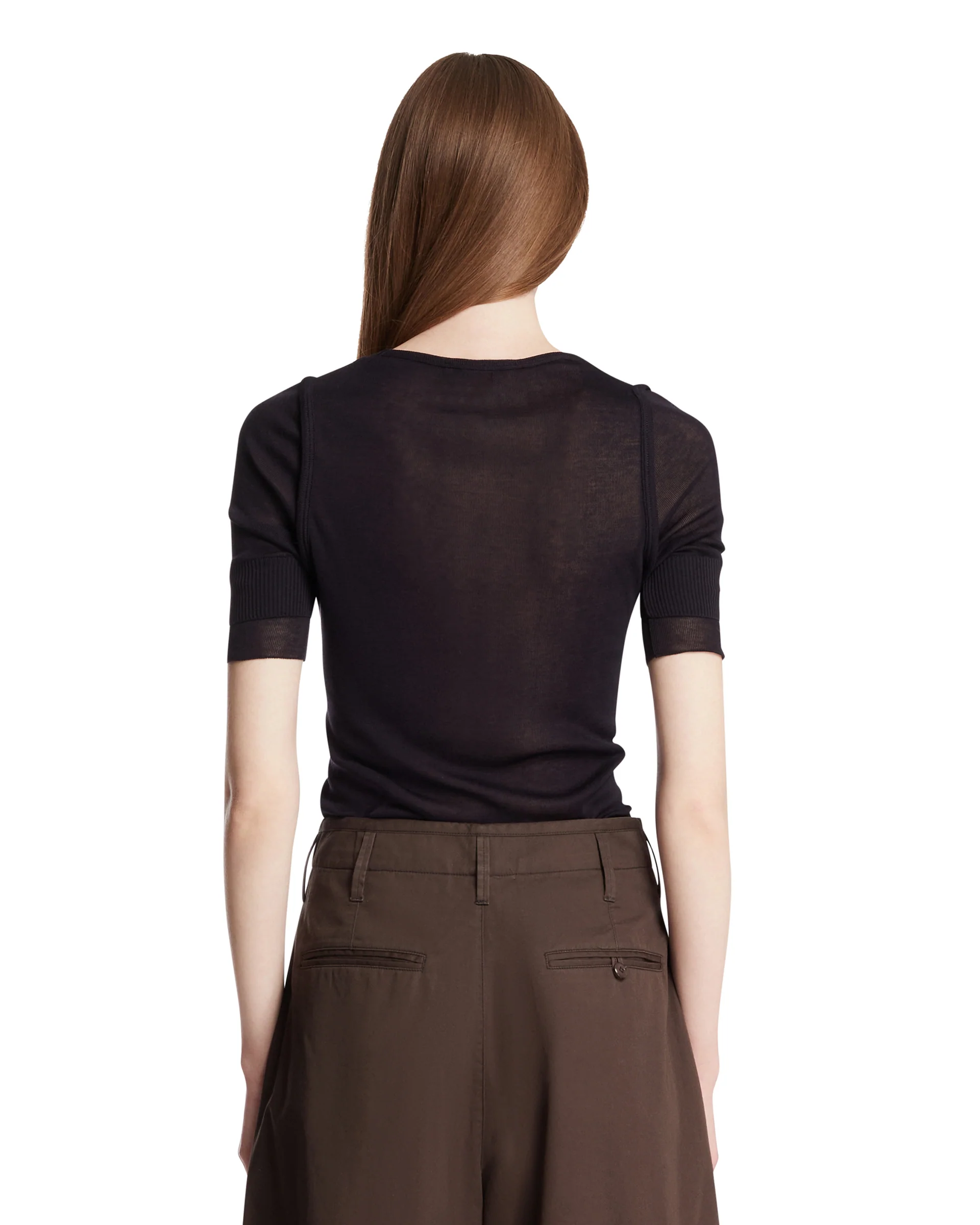 Top Semitrasparente Nero - Image 5