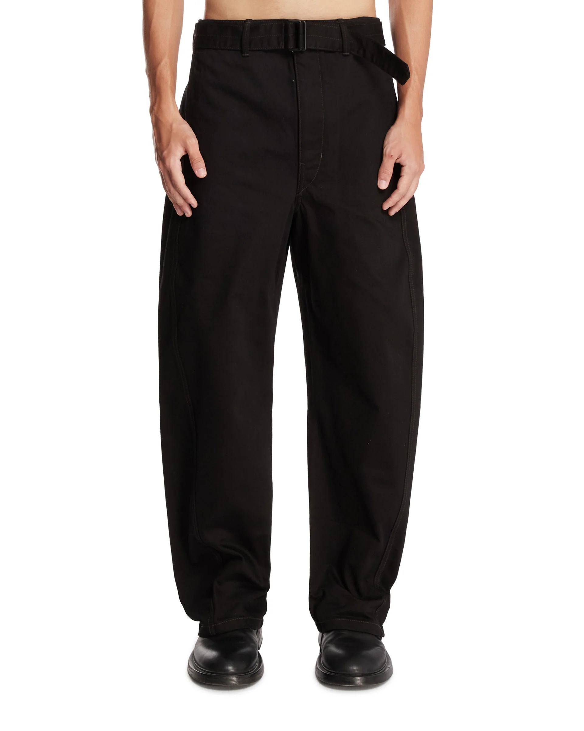 Pantaloni Twisted Neri