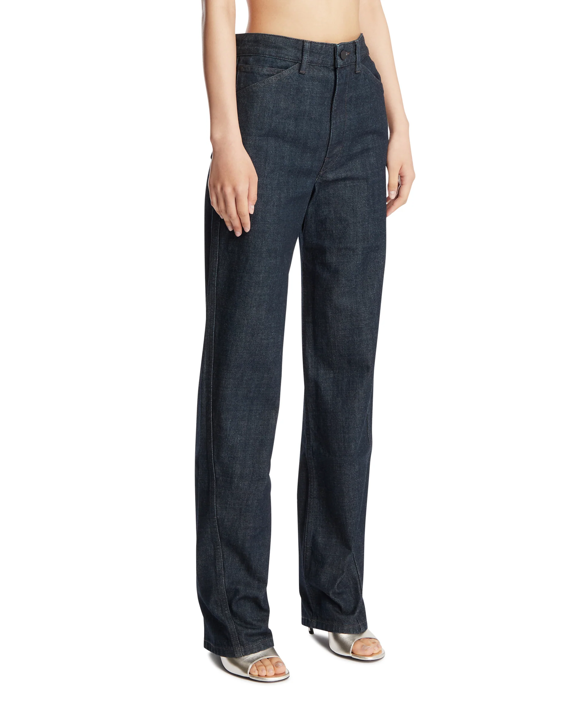 Jeans A Cinque Tasche Blu - Image 2