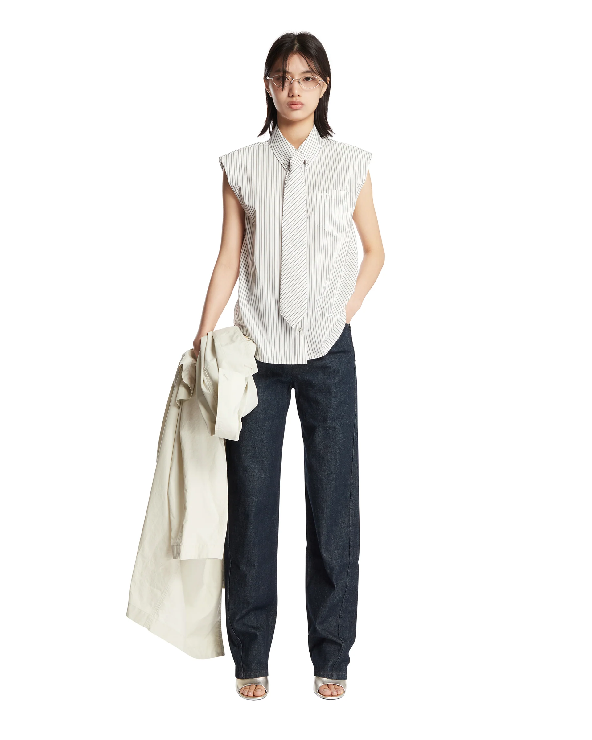 Jeans A Cinque Tasche Blu - Image 3