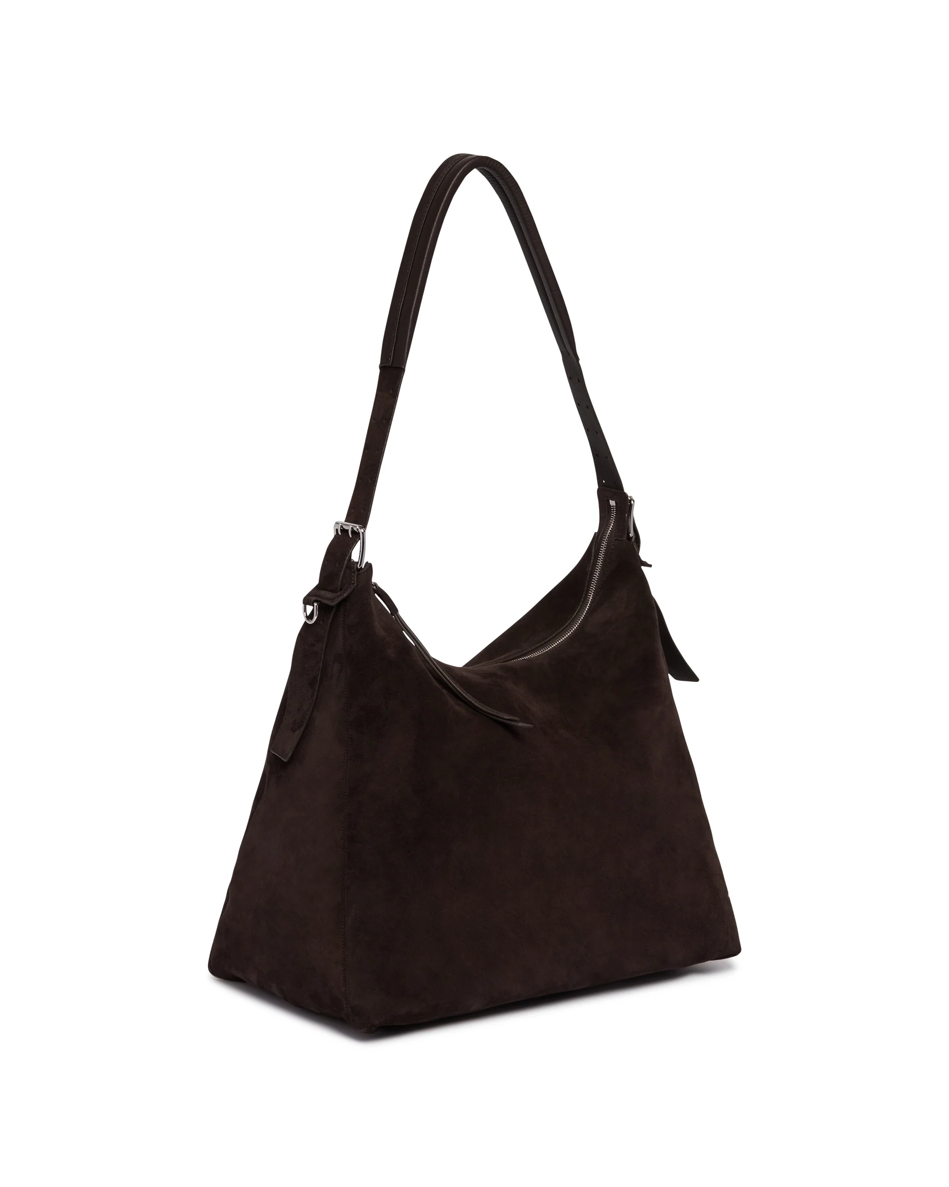 Borsa Belted Hobo Marrone - Image 5