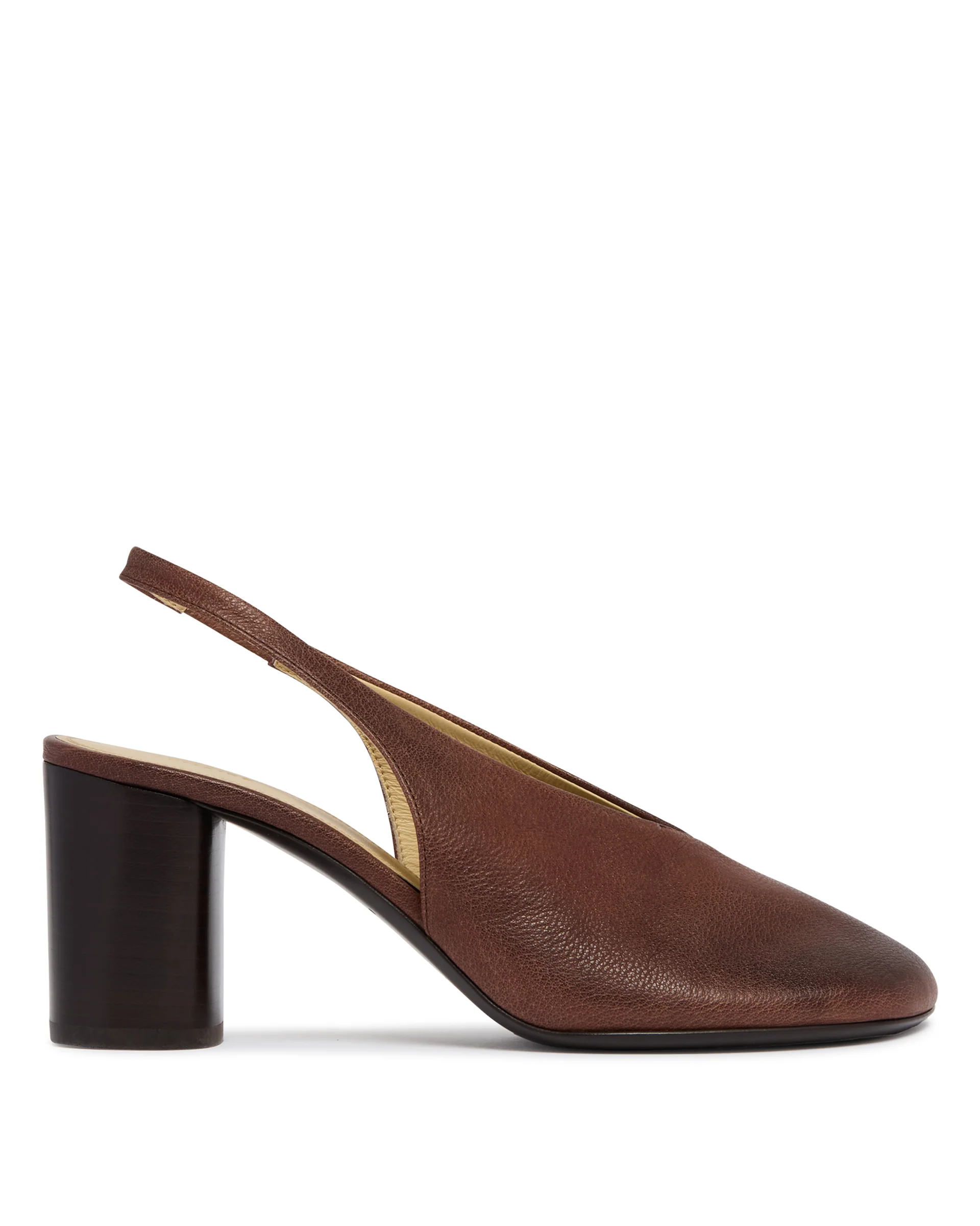 Glove Slingback Pumps Marroni