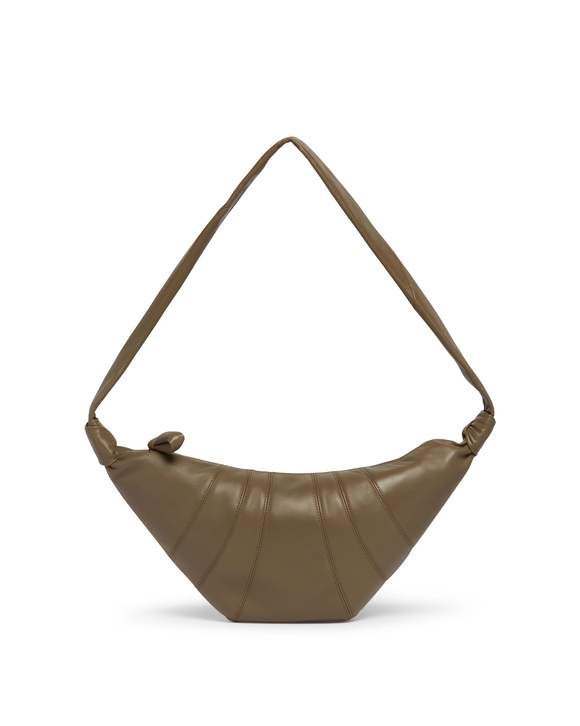 Borsa Croissant Media Marrone