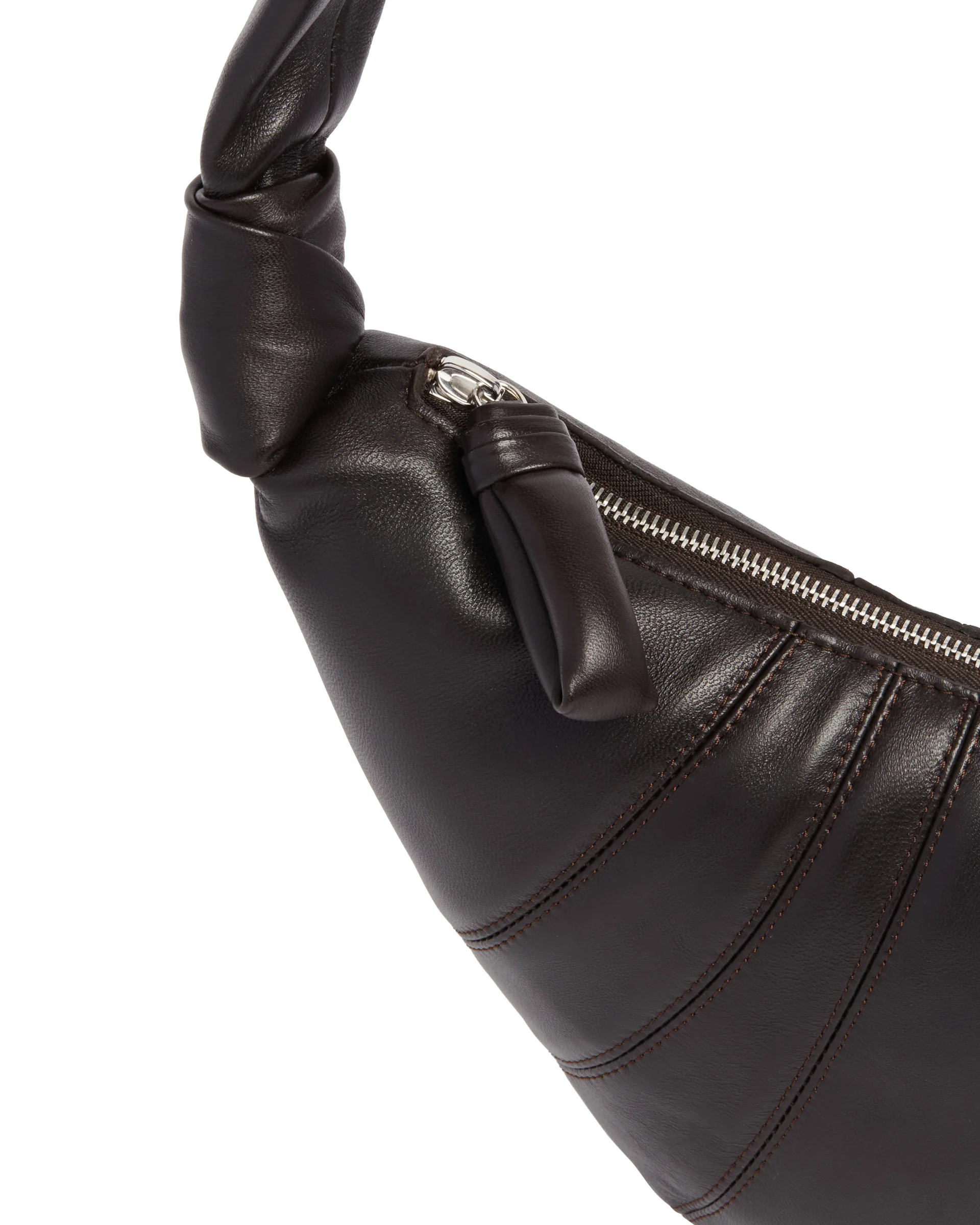 Borsa Croissant Piccola Marrone - Image 4