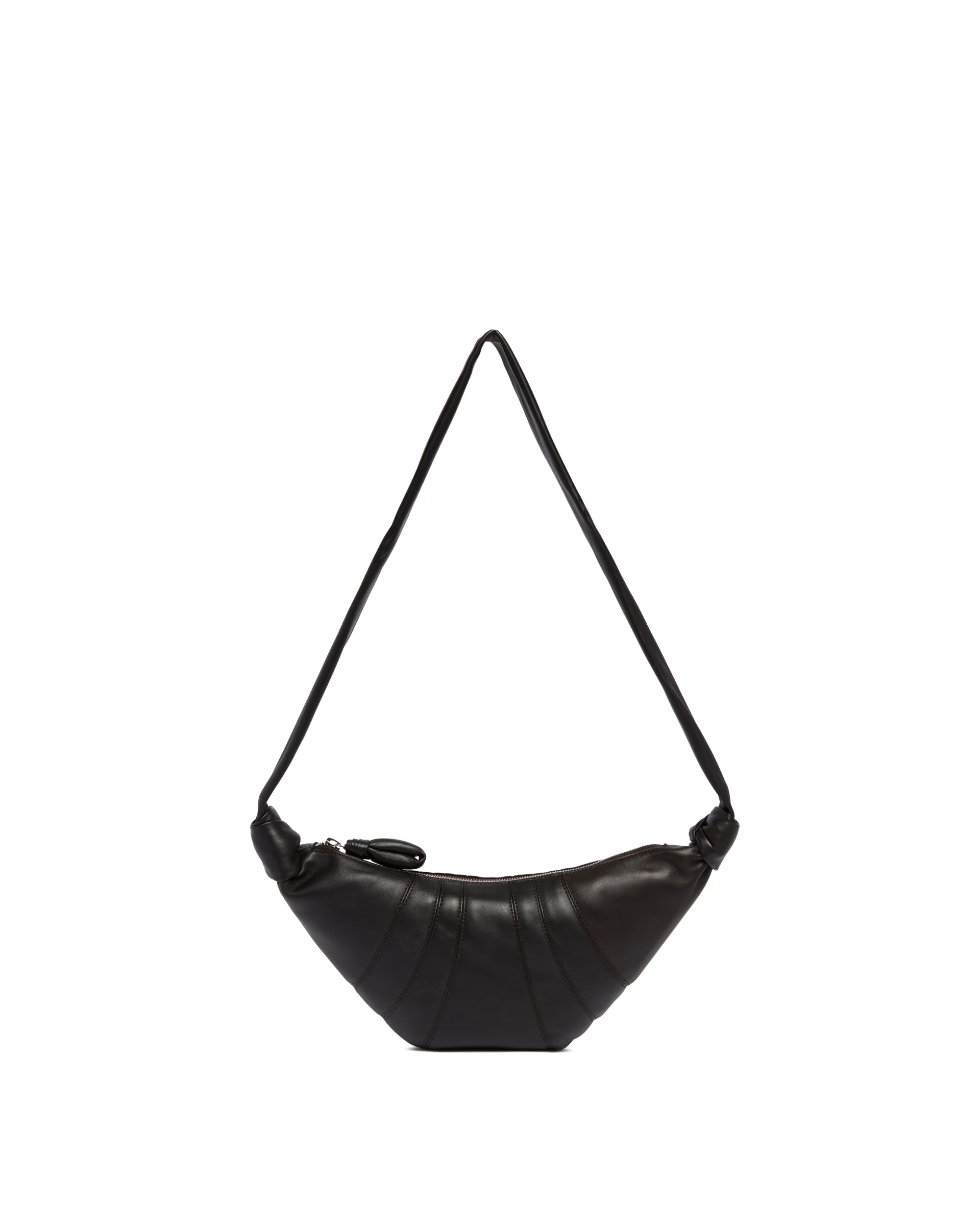 Borsa Croissant Piccola Marrone