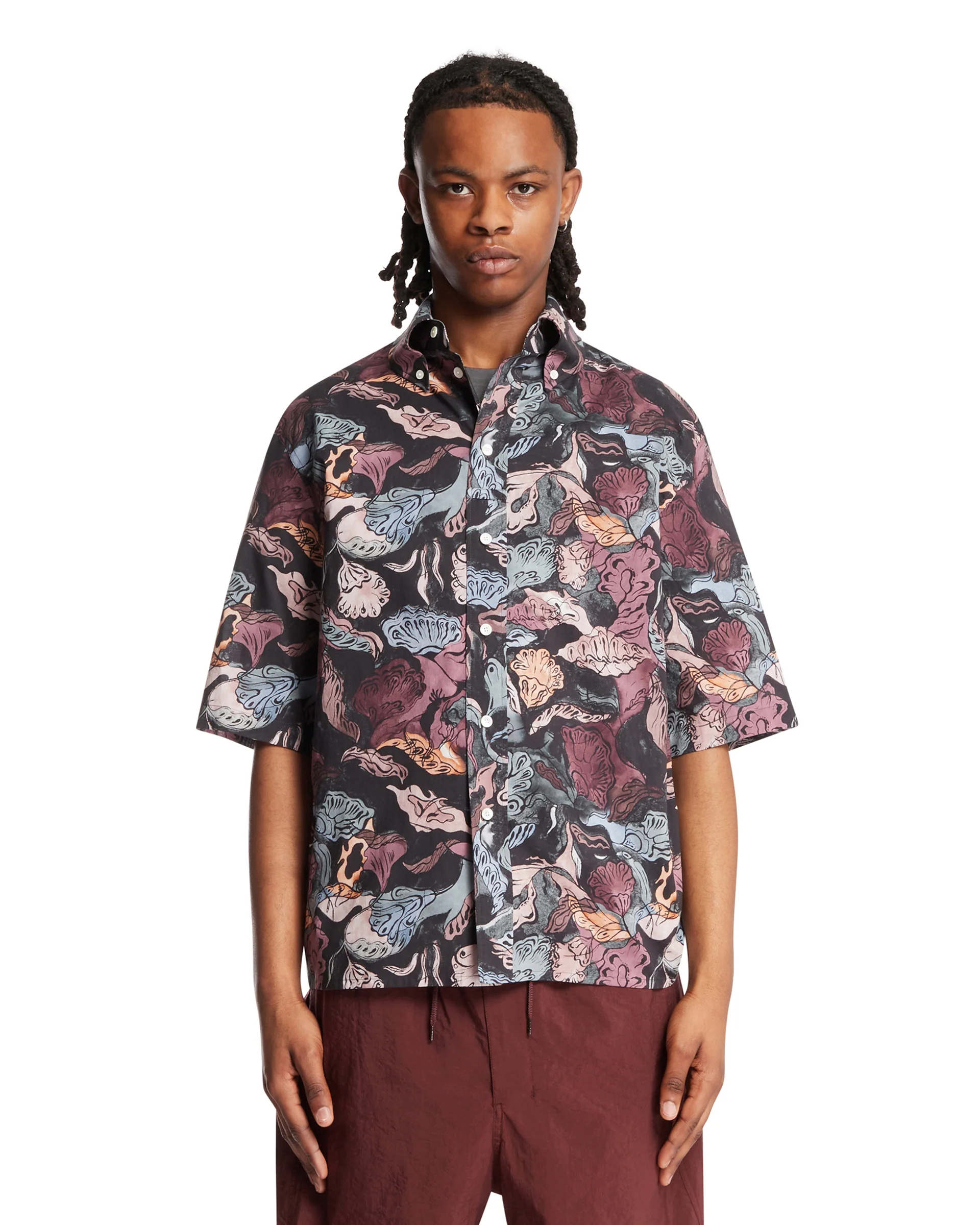 Camicia Stampata Multicolore