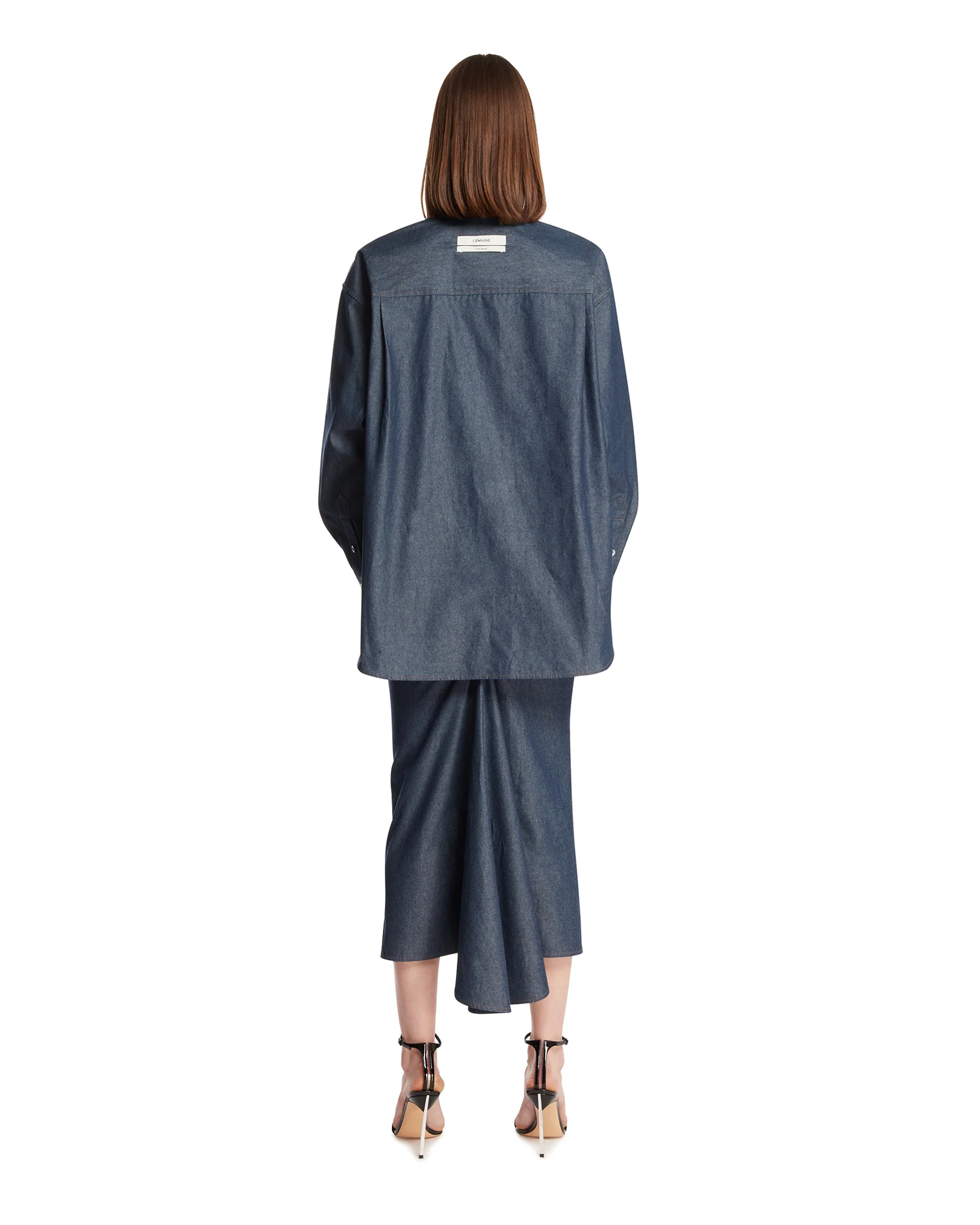 Camicia In Cotone Blu - Image 5