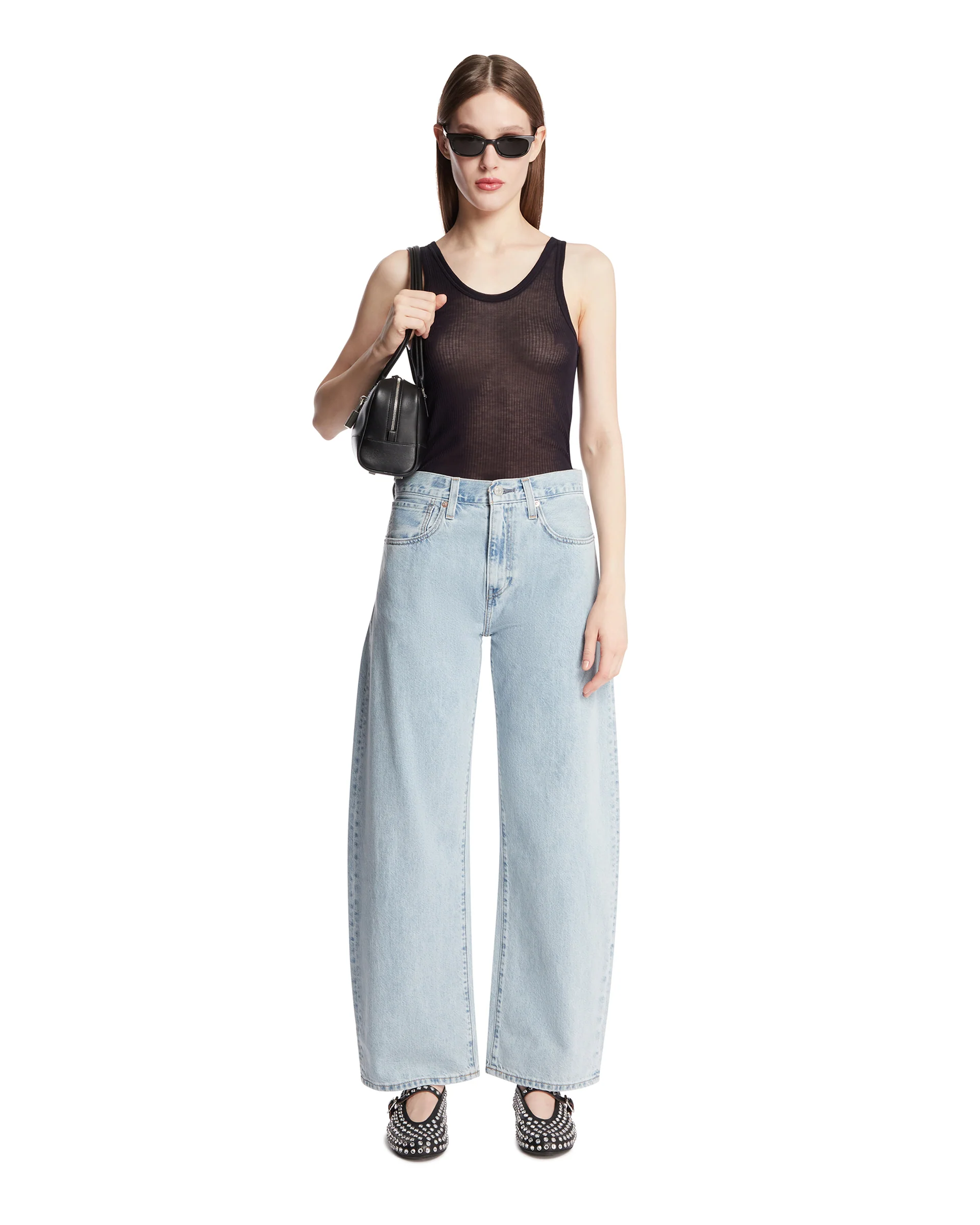 Jeans Blue Tab Drop Barrel Azzurri - Image 3