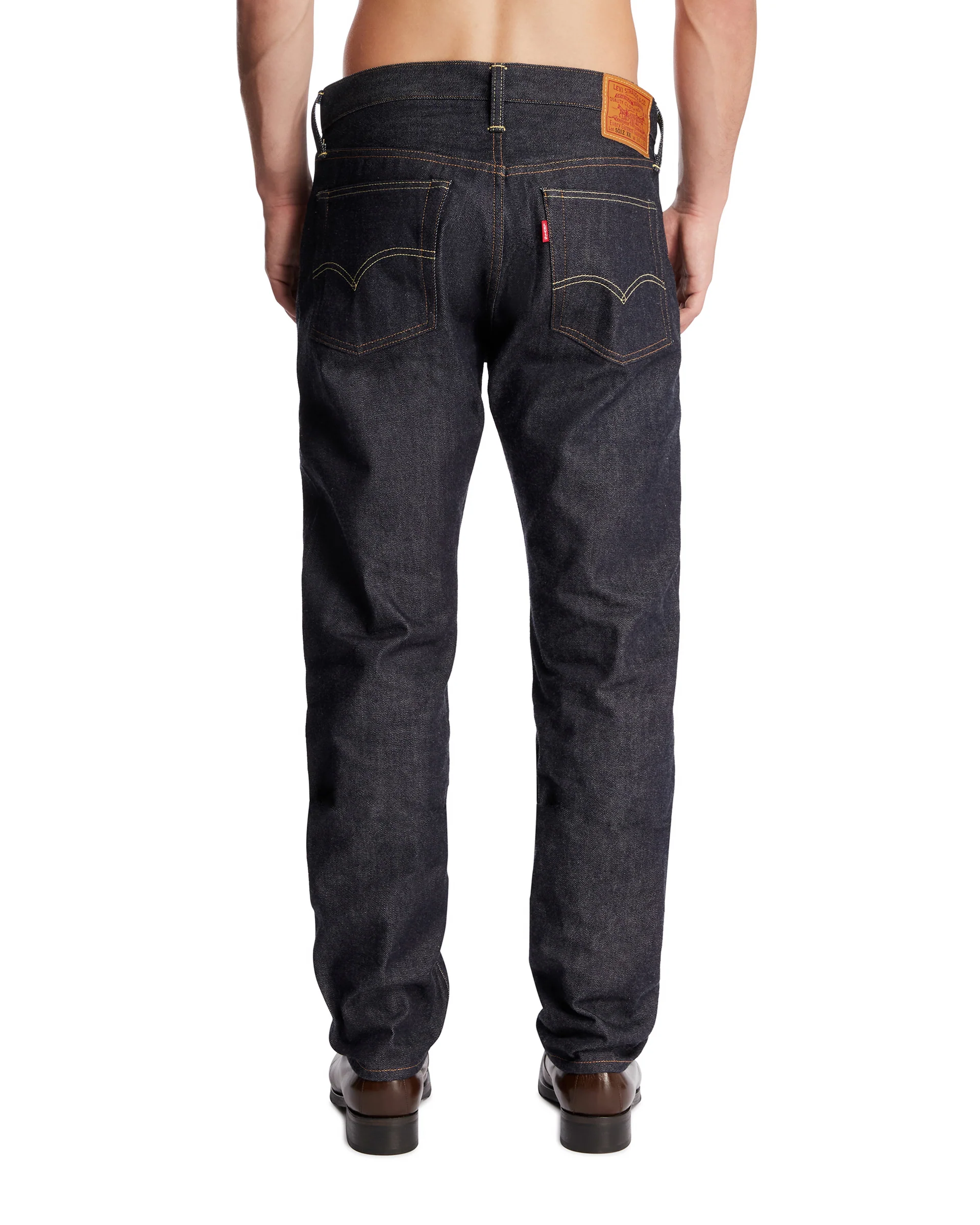 Levis x Barbour Jeans 1954 501 Blu Scuri - Image 5