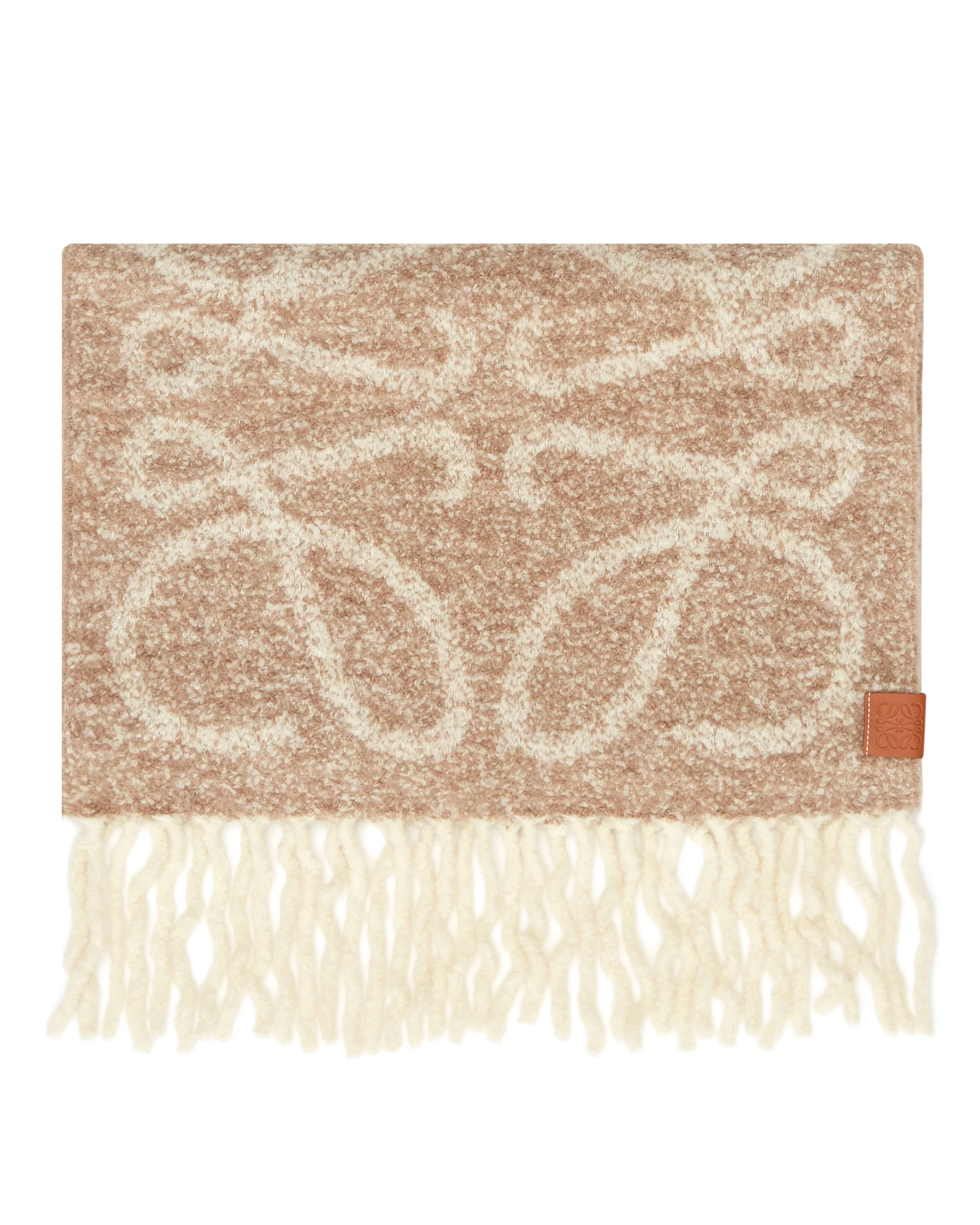 Sciarpa Anagram Beige