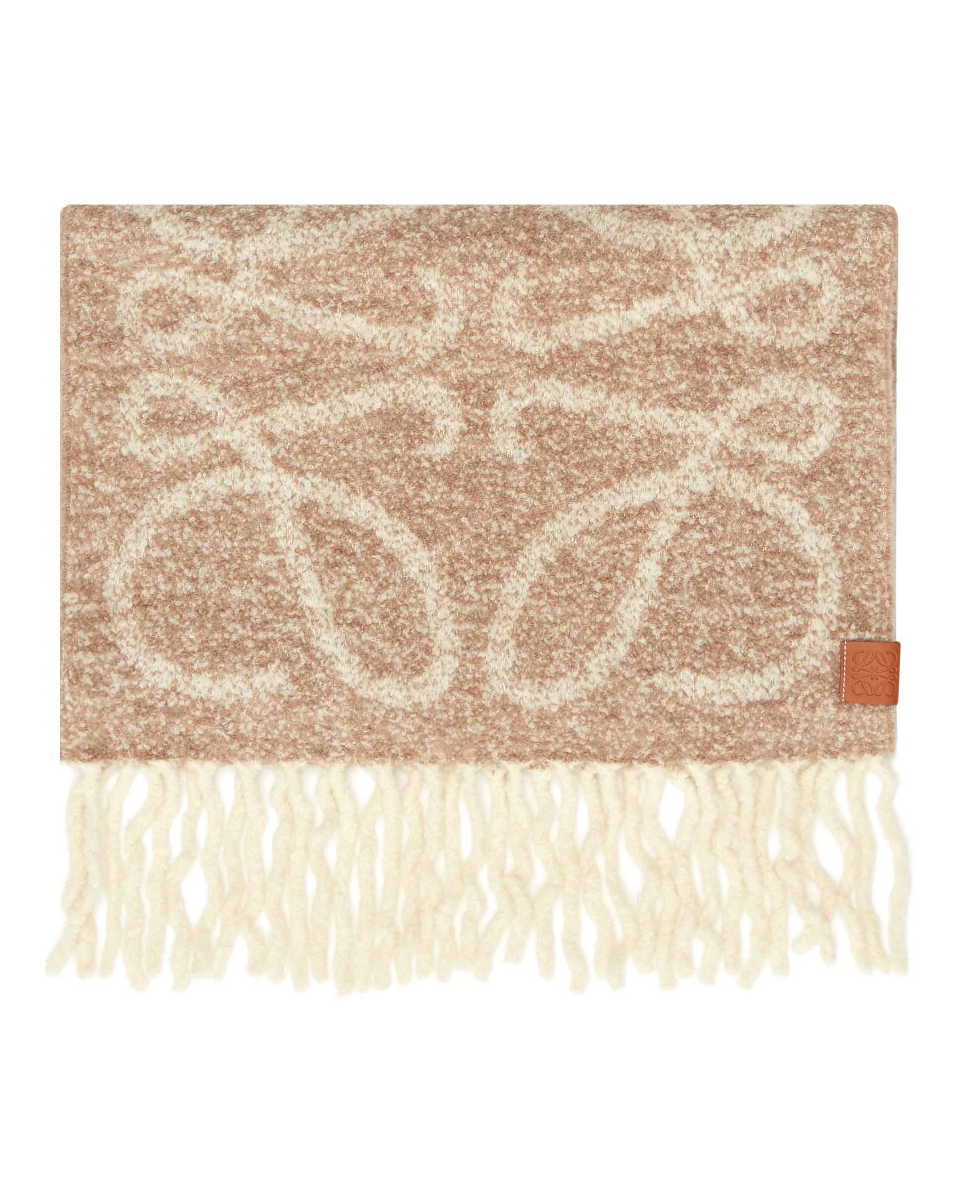 Sciarpa Anagram Beige - Image 2