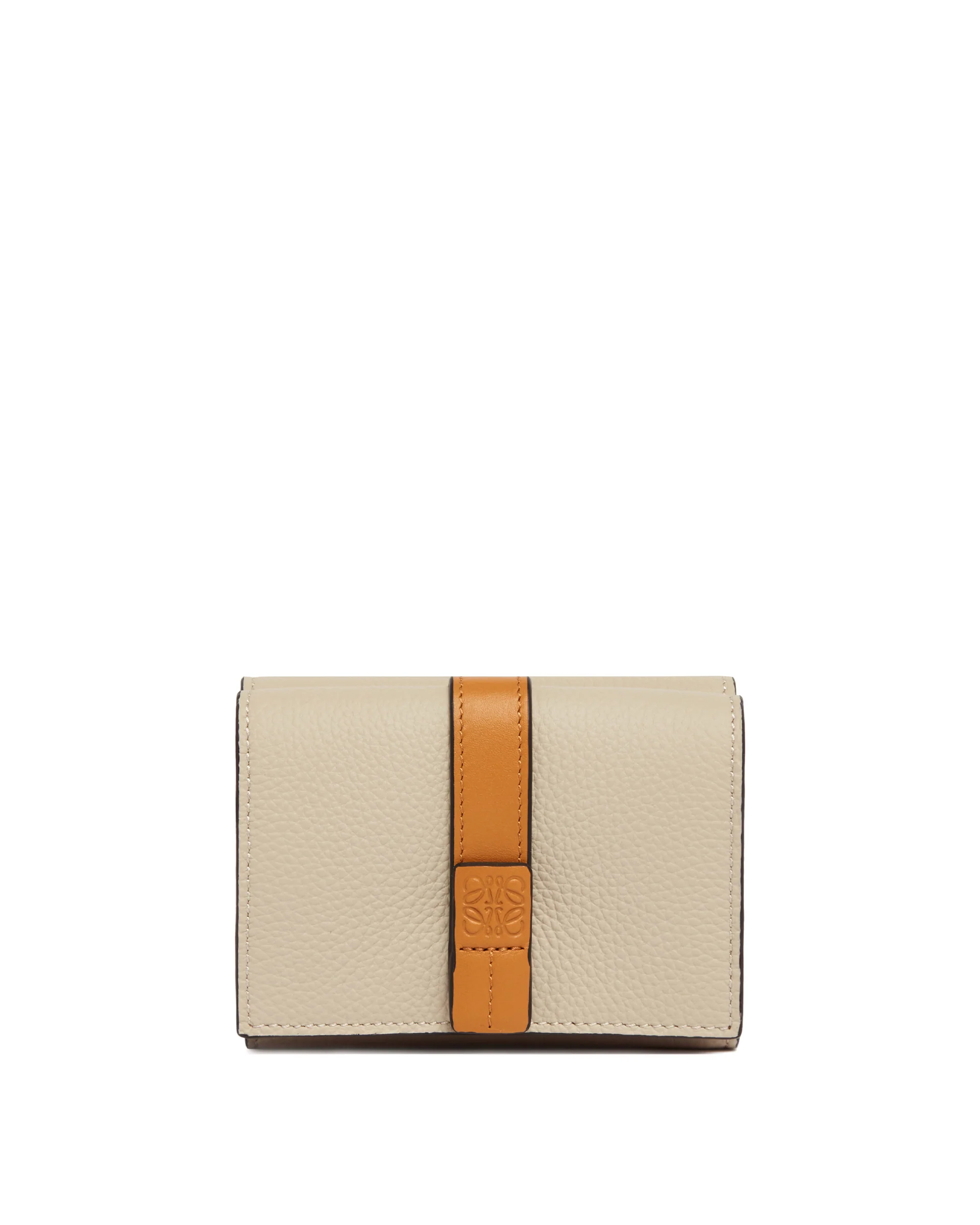 Portafoglio Trifold Beige