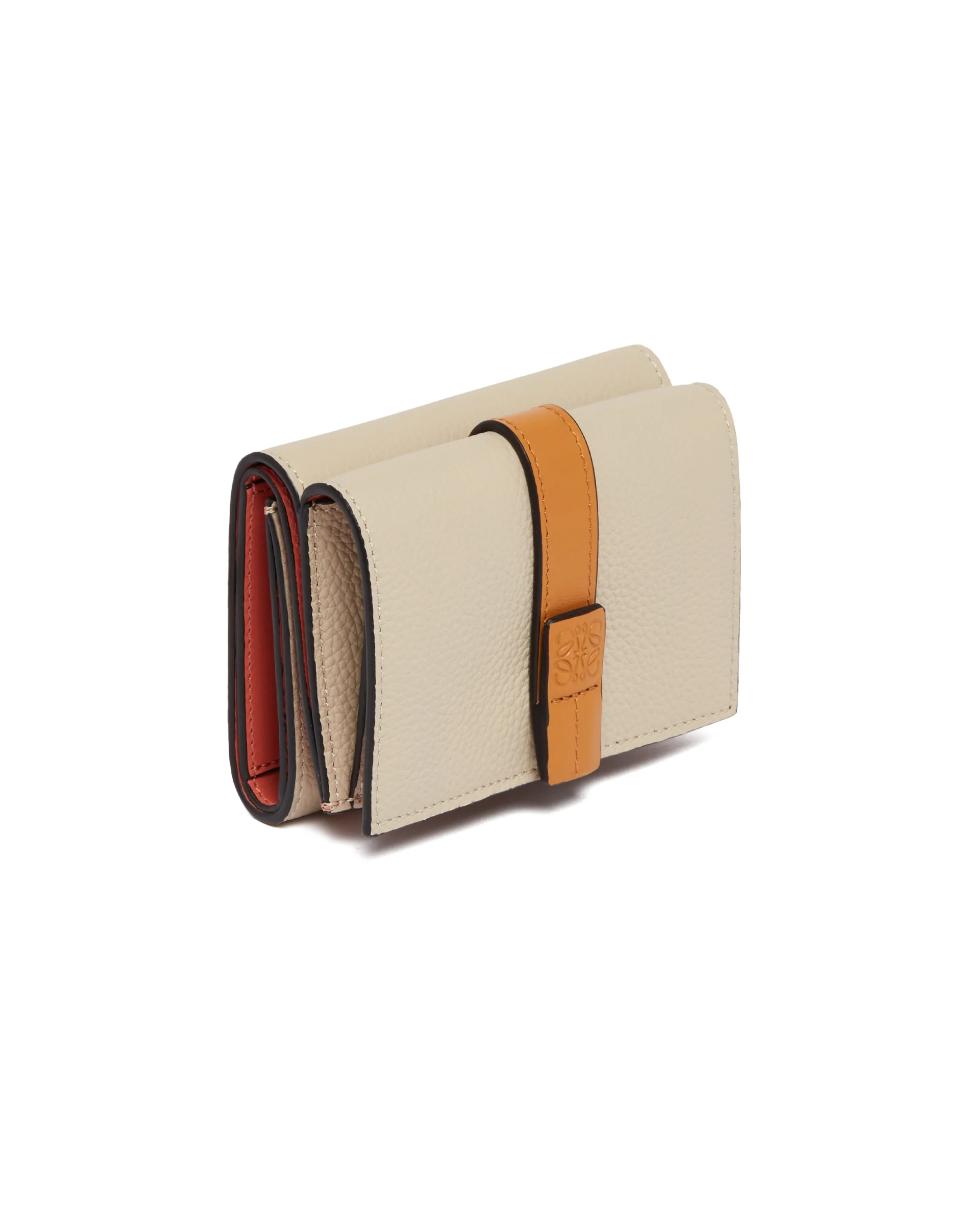 Portafoglio Trifold Beige - Image 4