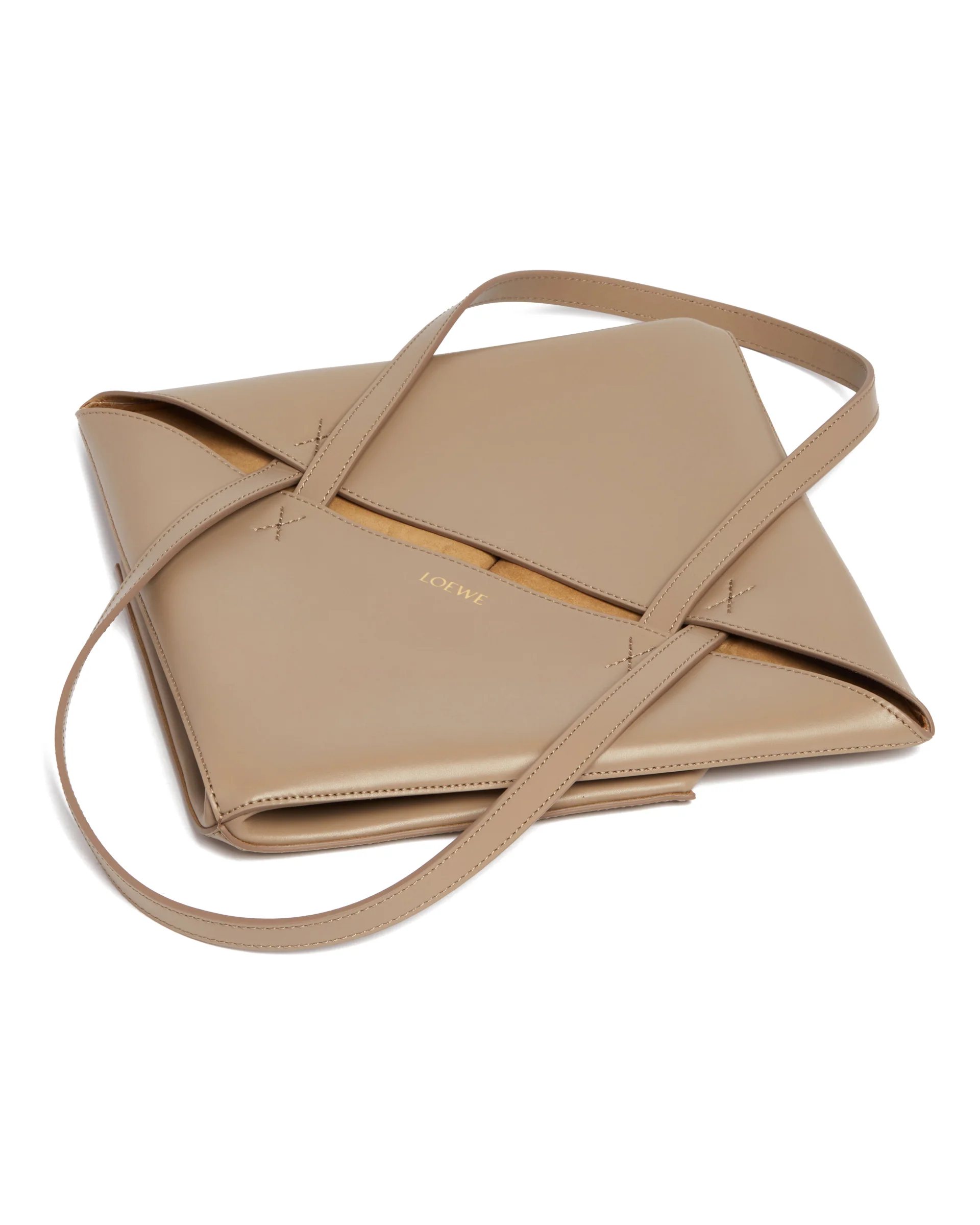 Borsa Beige Puzzle Fold Tote Media - Image 4