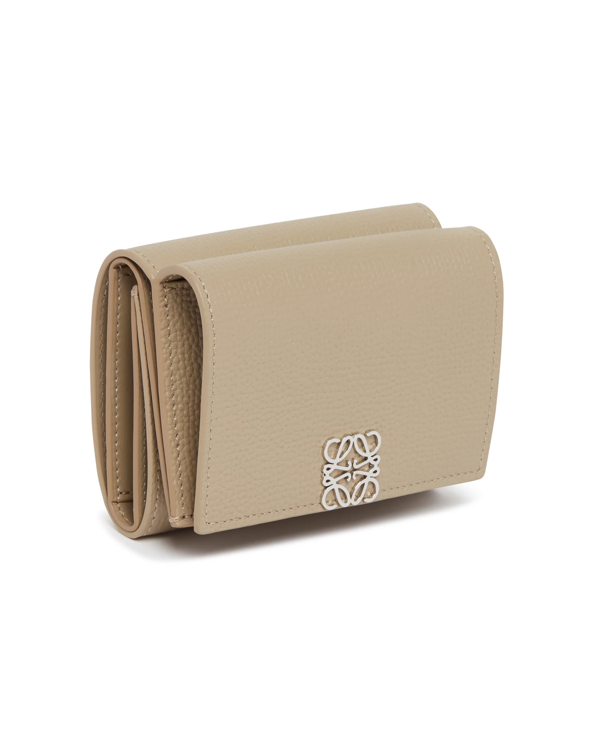 Portafoglio Trifold Anagram Beige - Image 4