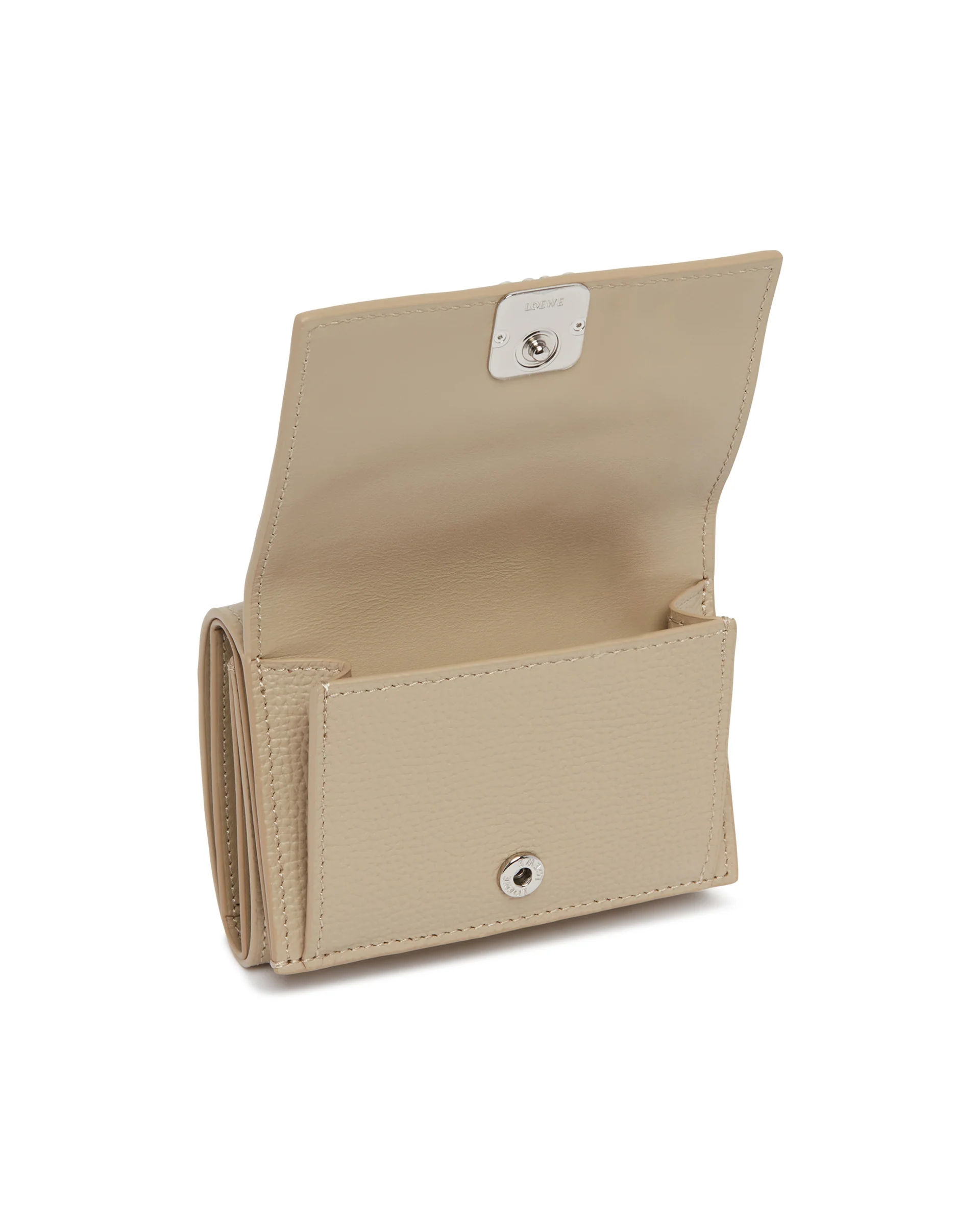 Portafoglio Trifold Anagram Beige - Image 5