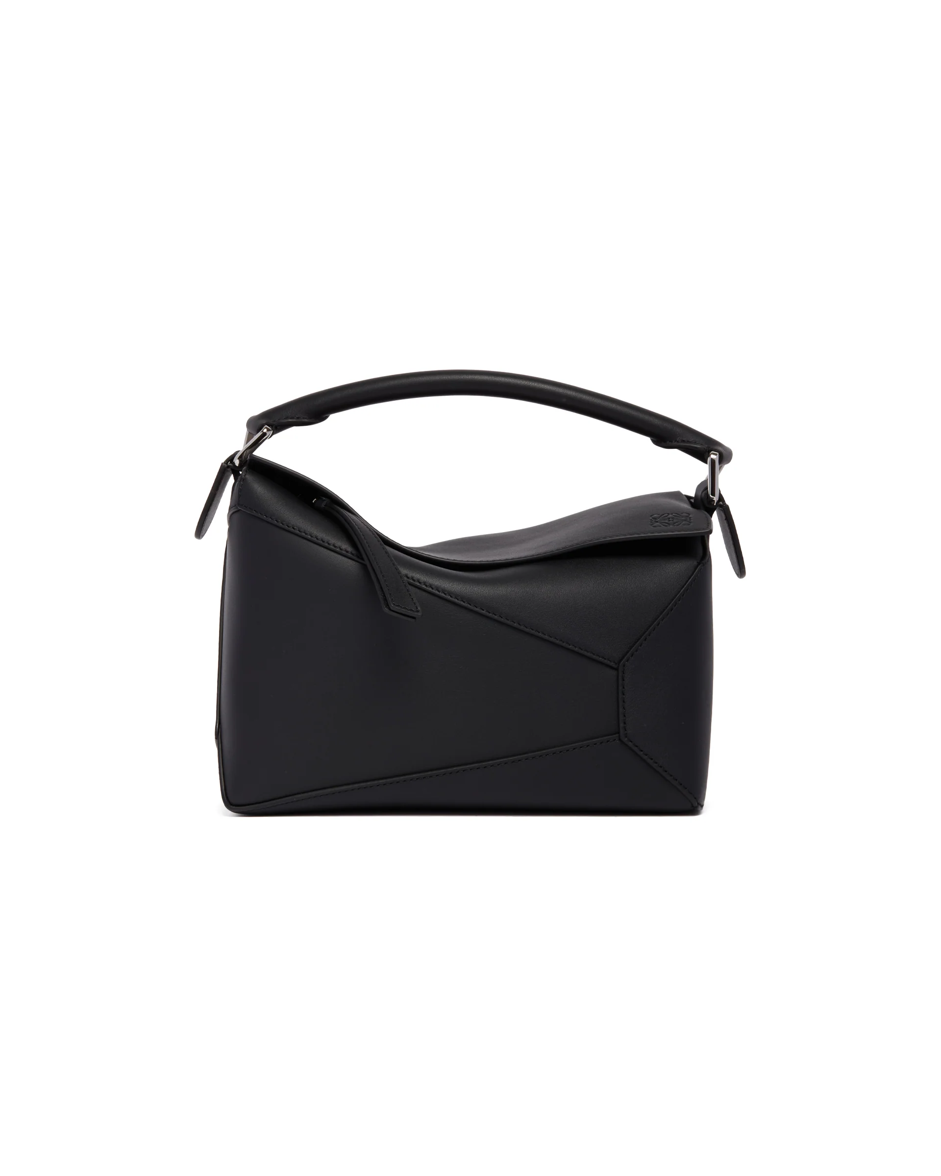 Borsa Puzzle Edge Piccola Nera - Image 2