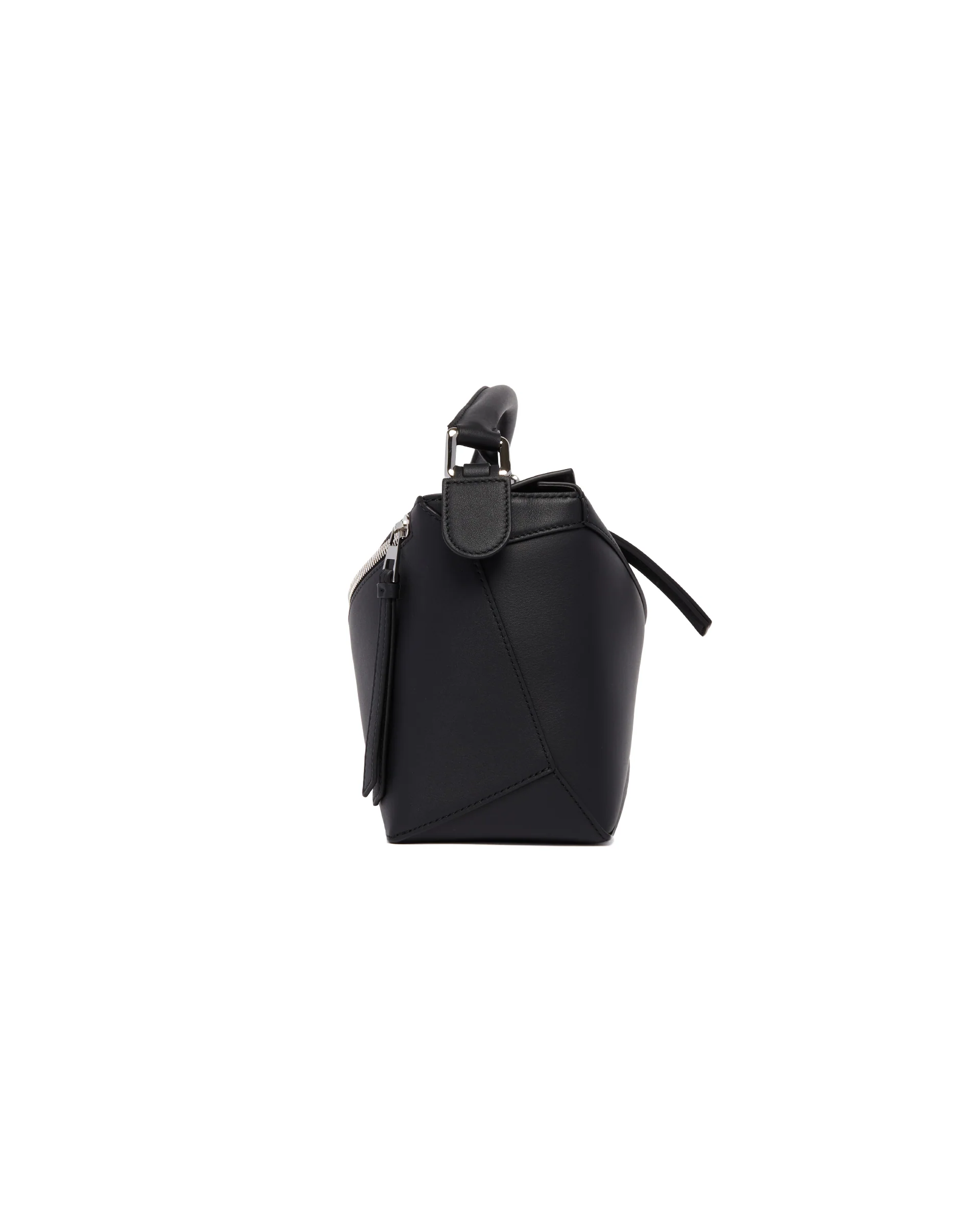 Borsa Puzzle Edge Piccola Nera - Image 7