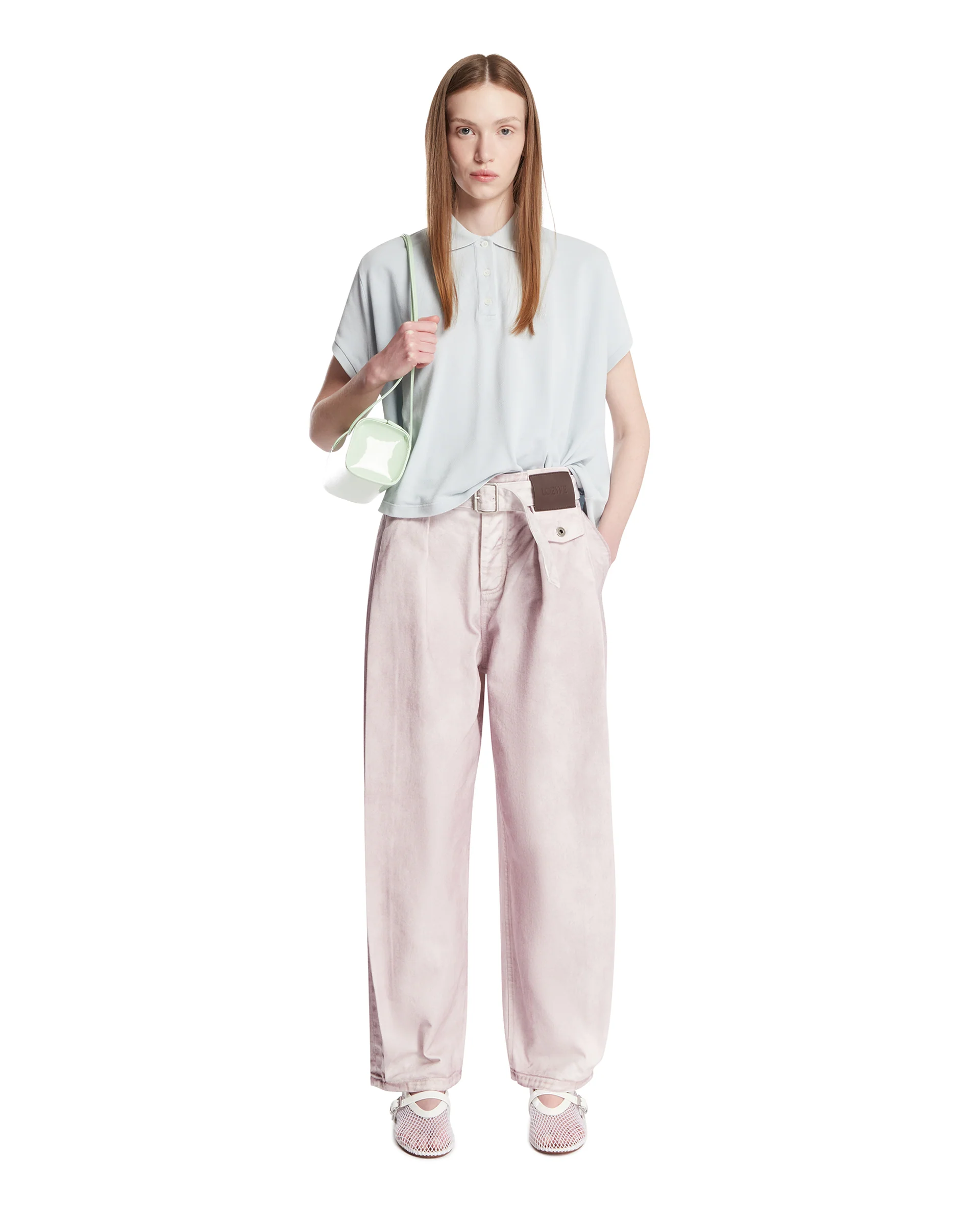 Polo In Cotone Anagram Azzurra - Image 3