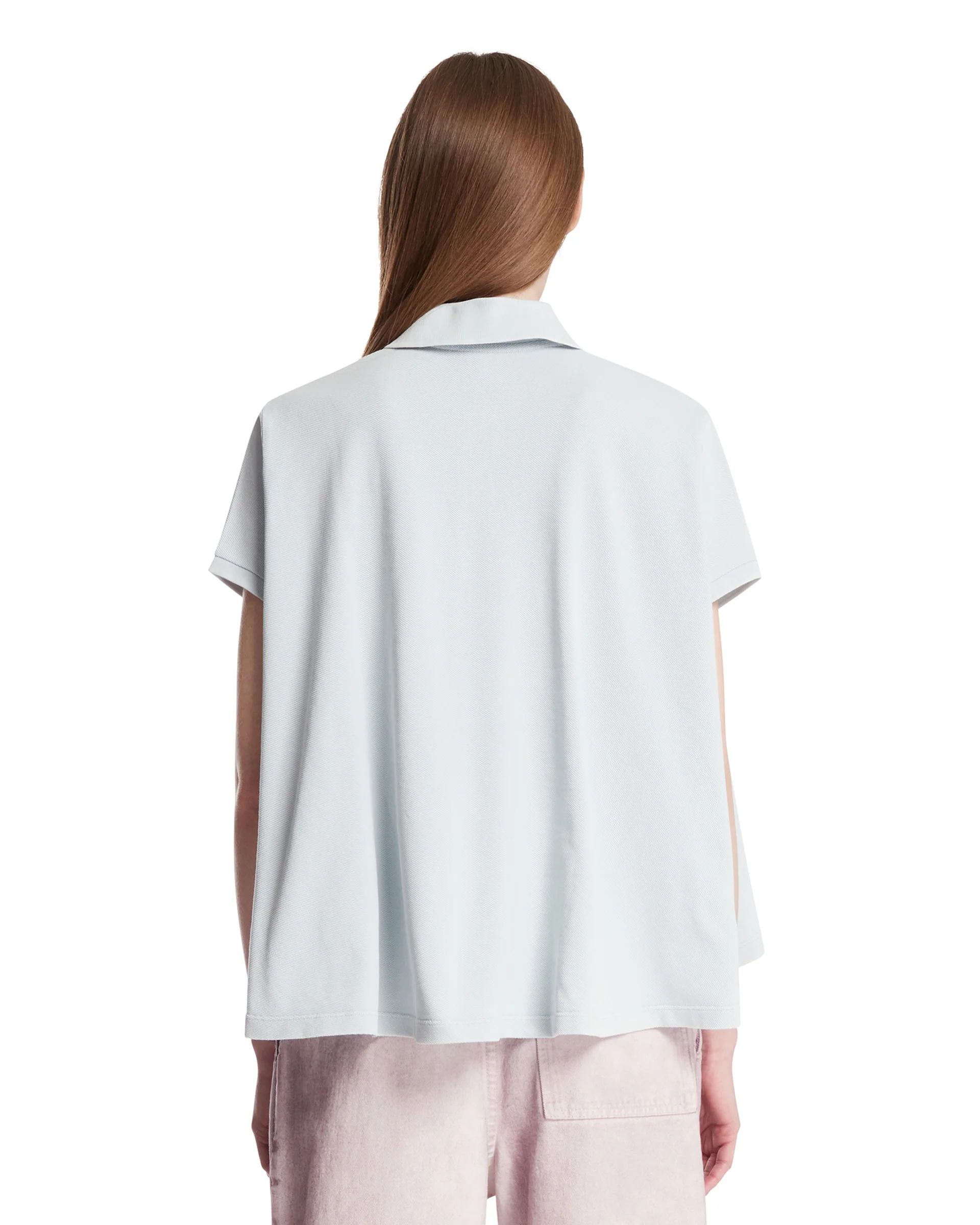 Polo In Cotone Anagram Azzurra - Image 5