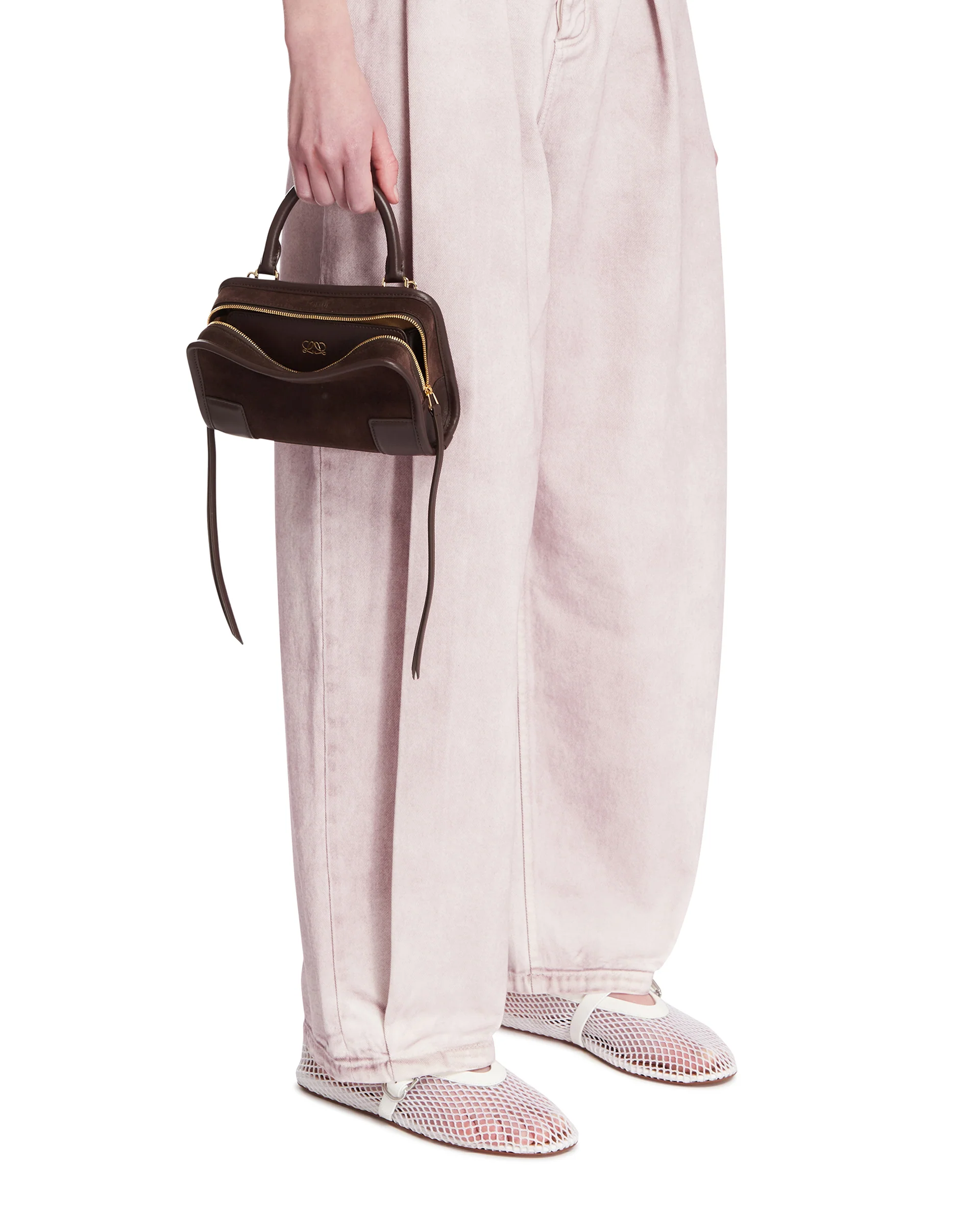 Borsa Amazona 180 Mini In Pelle Marrone - Image 3