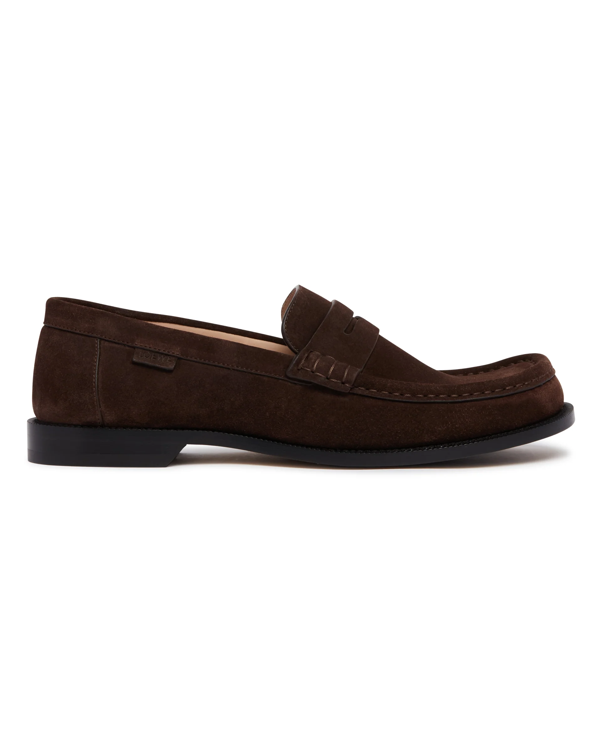 Mocassini Campo In Suede Marroni - Image 2