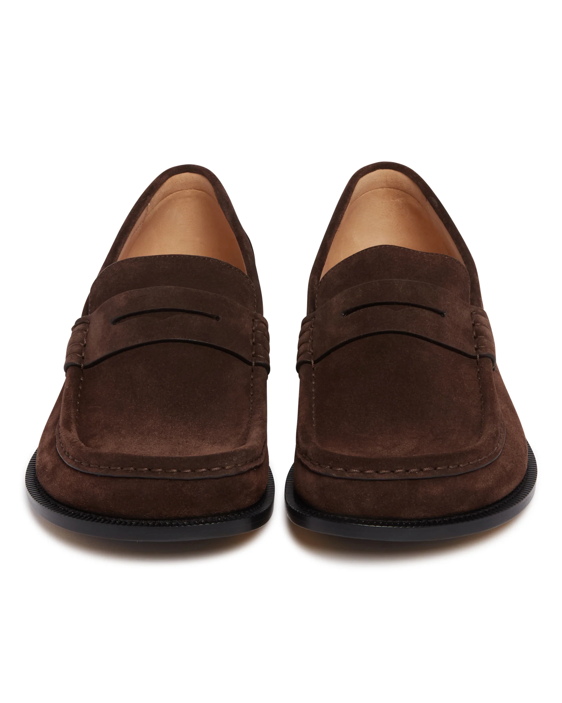 Mocassini Campo In Suede Marroni - Image 4