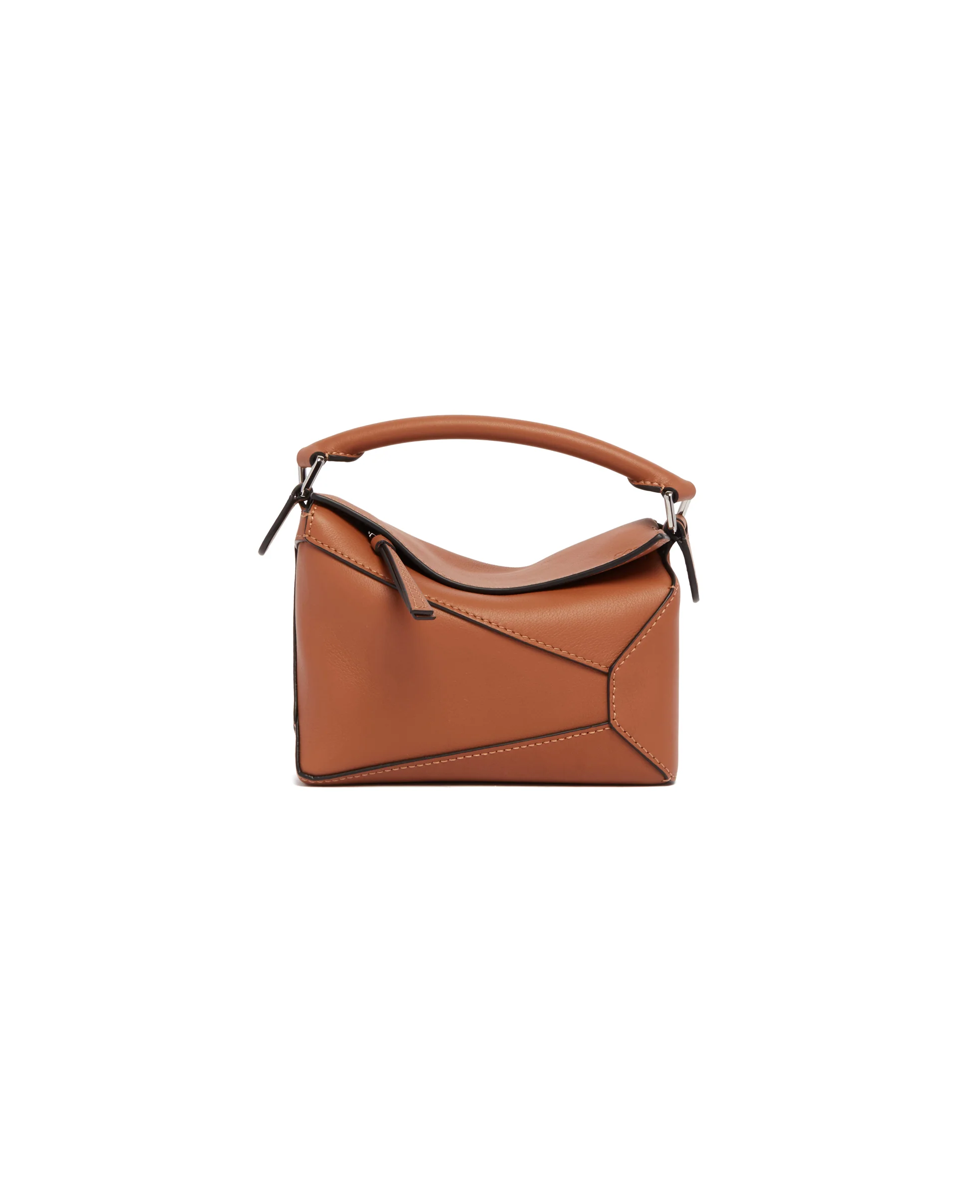 Borsa Mini Puzzle Marrone - Image 2