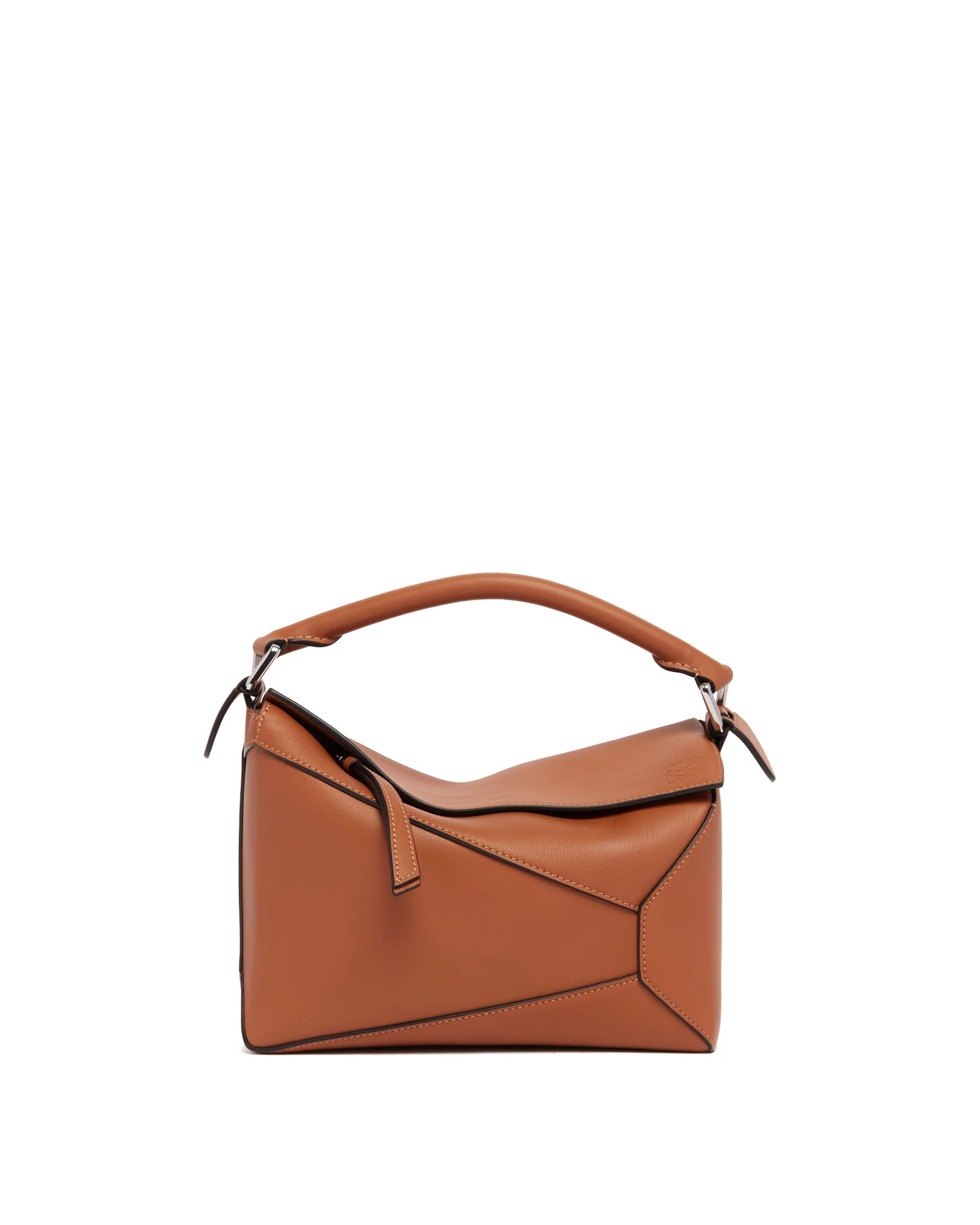 Borsa Piccola Puzzle Marrone