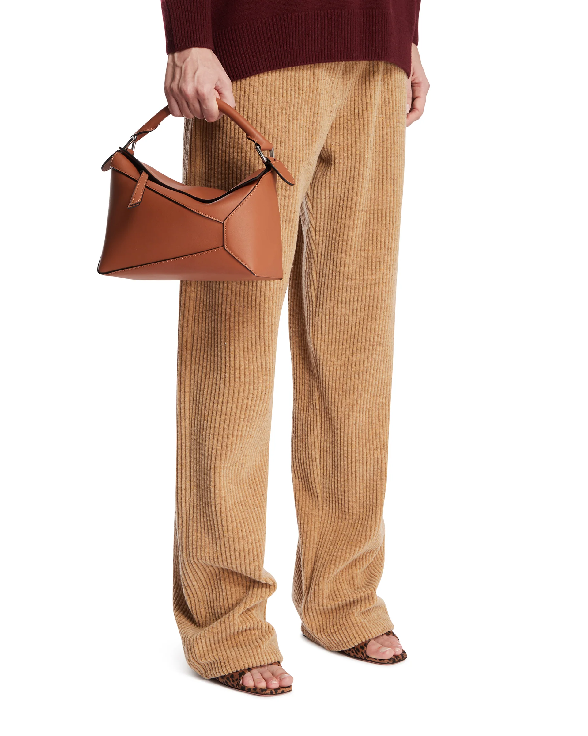 Borsa Piccola Puzzle Marrone - Image 3