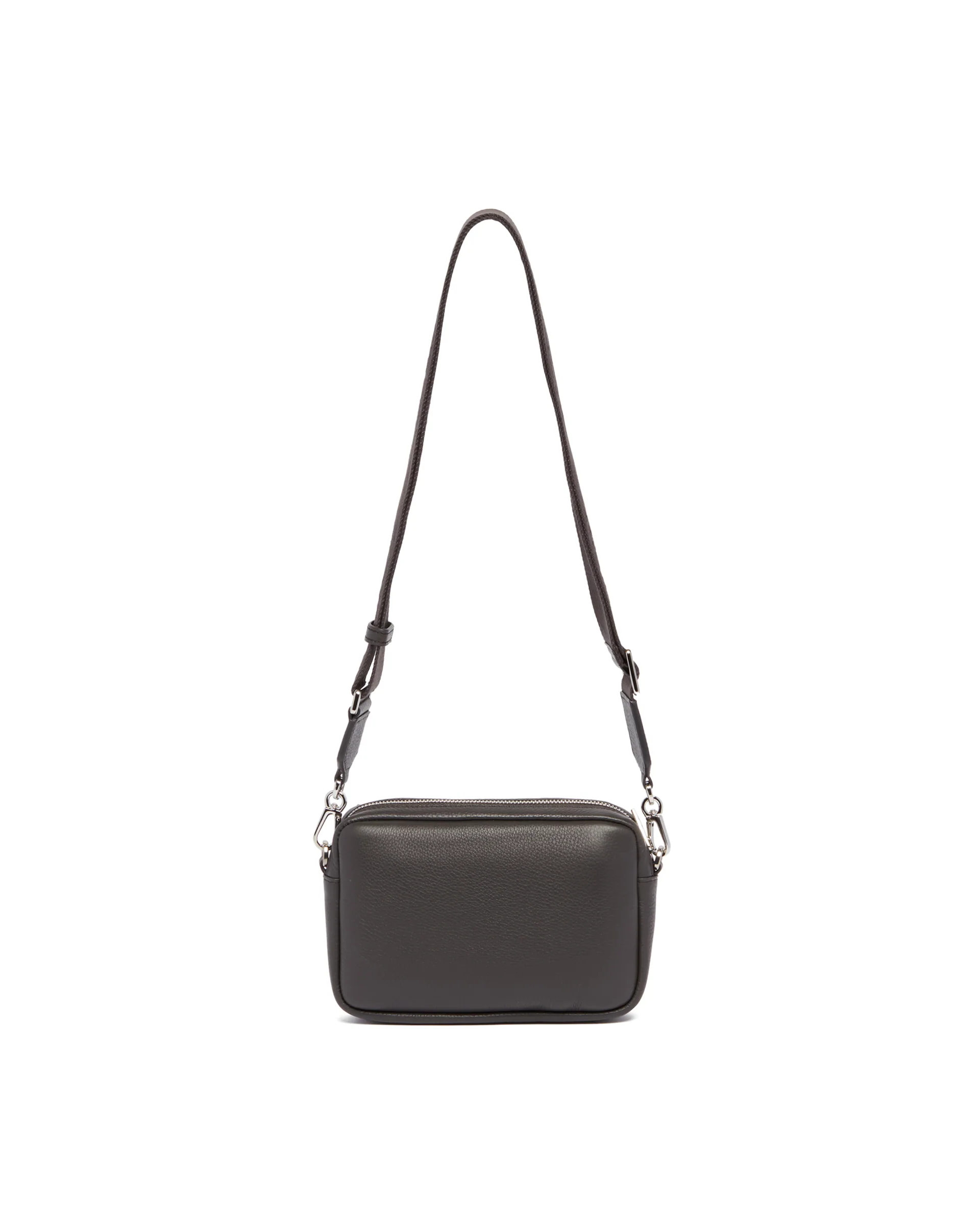 Borsa Pebble Messenger Piccola Grigia - Image 6