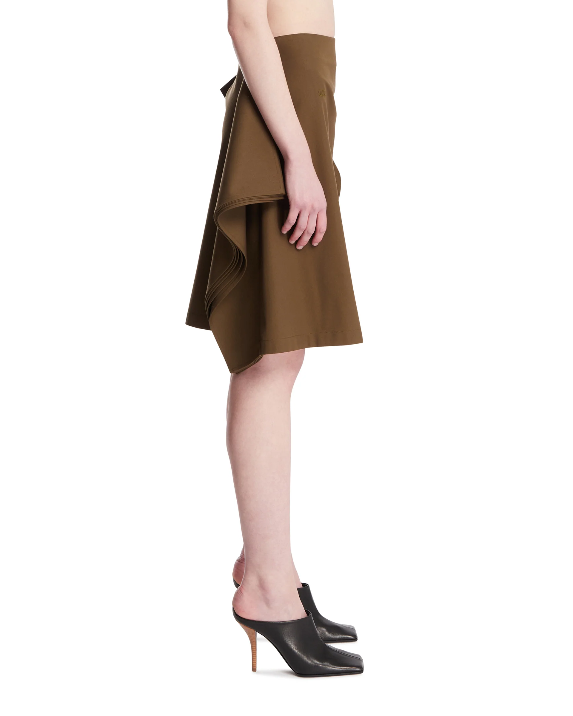 Gonna Con Drappeggi Verde - Image 4