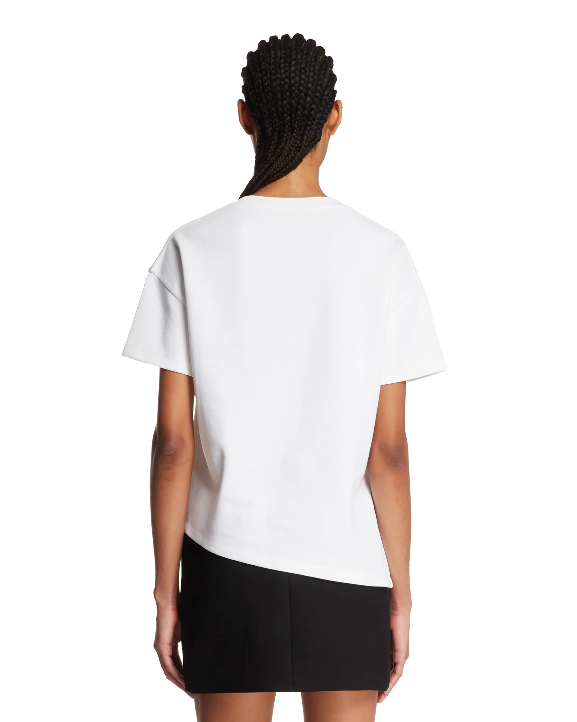T-Shirt Asimmetrica Bianca - Image 5