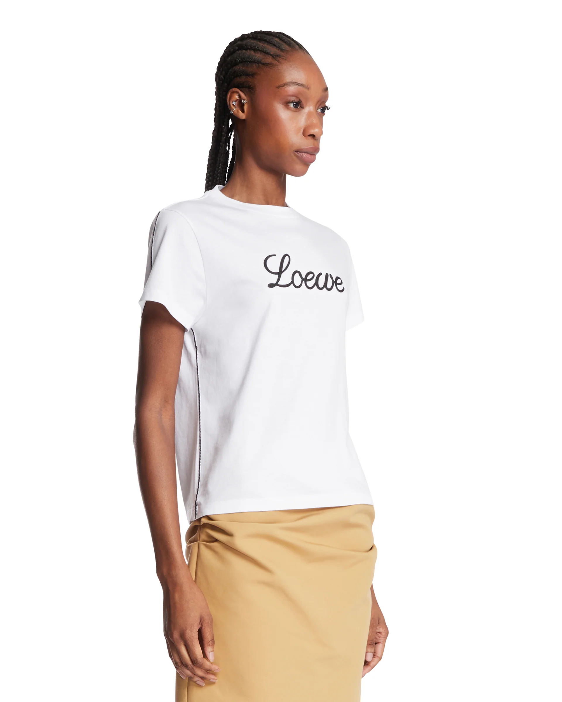 T-Shirt Con Logo Bianca - Image 2
