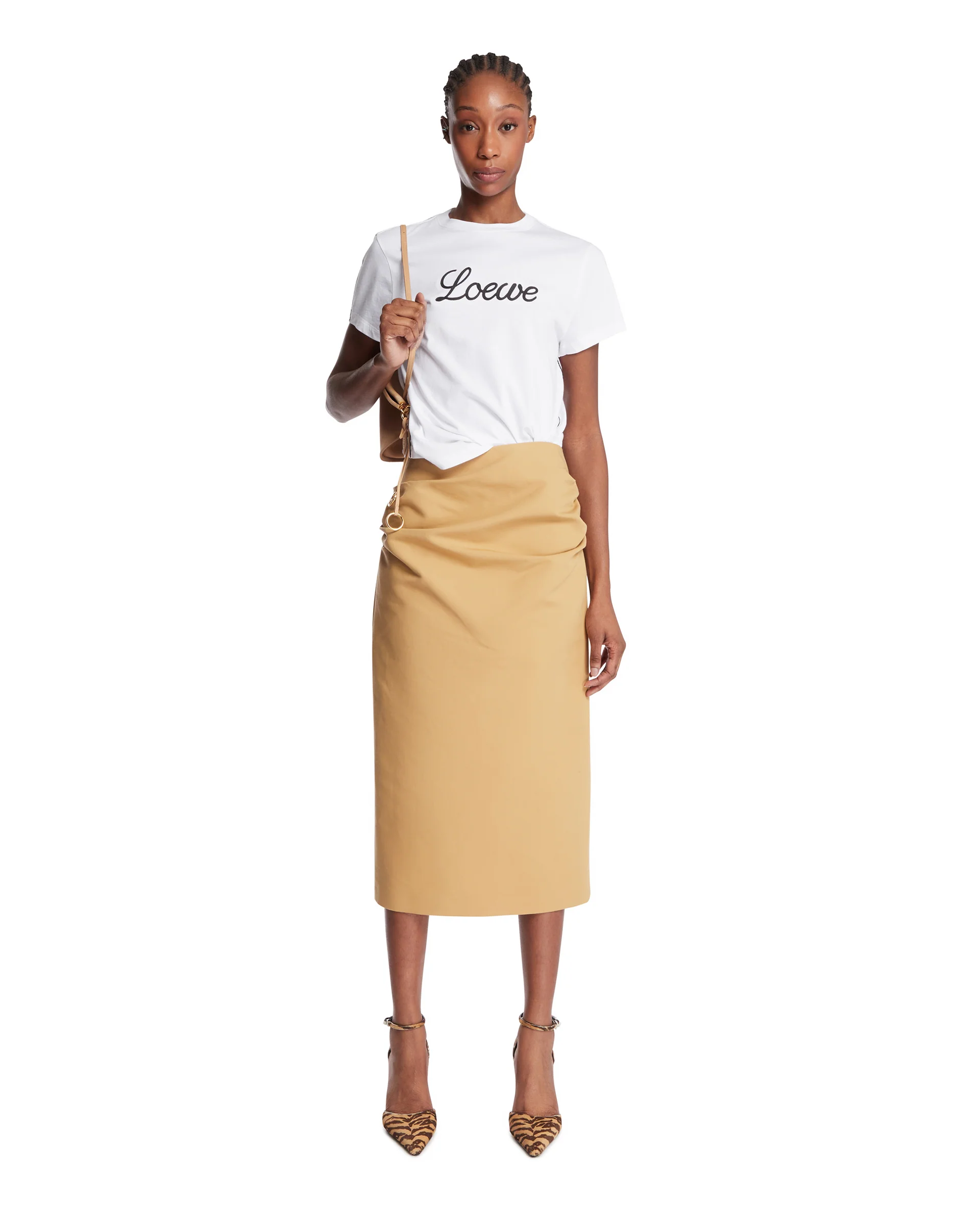 T-Shirt Con Logo Bianca - Image 3