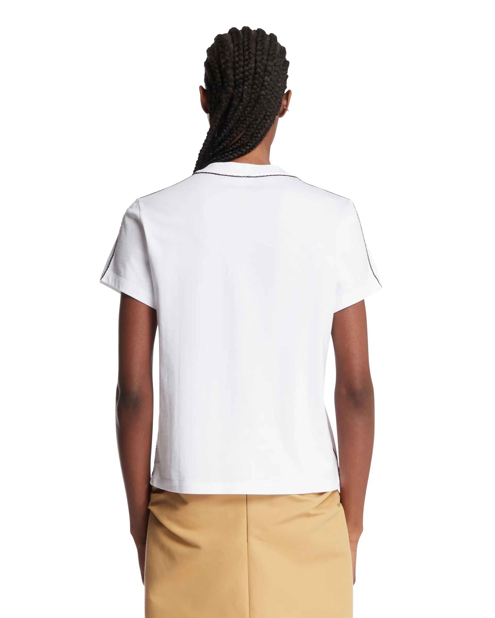 T-Shirt Con Logo Bianca - Image 5