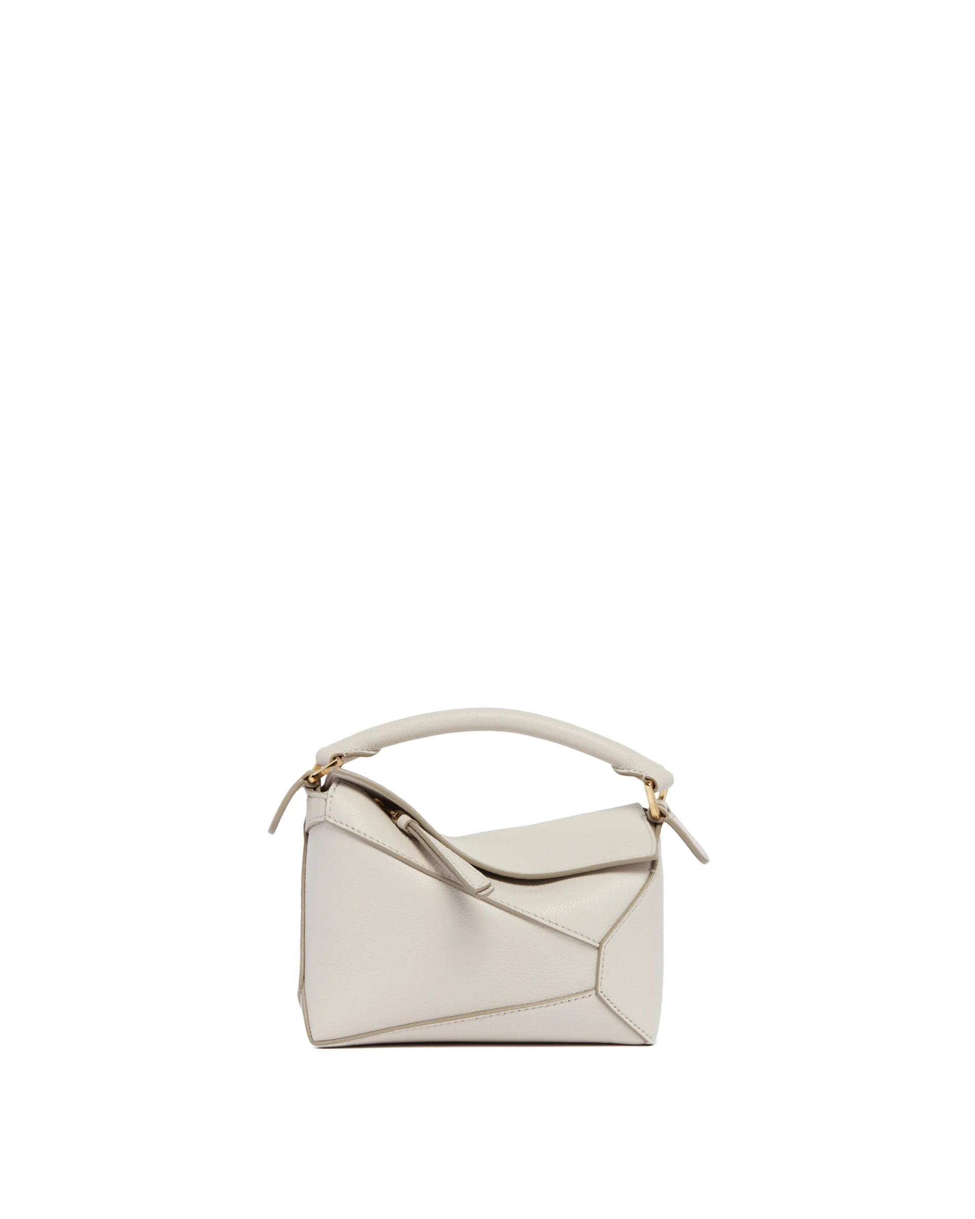 Borsa Puzzle Mini Bianca
